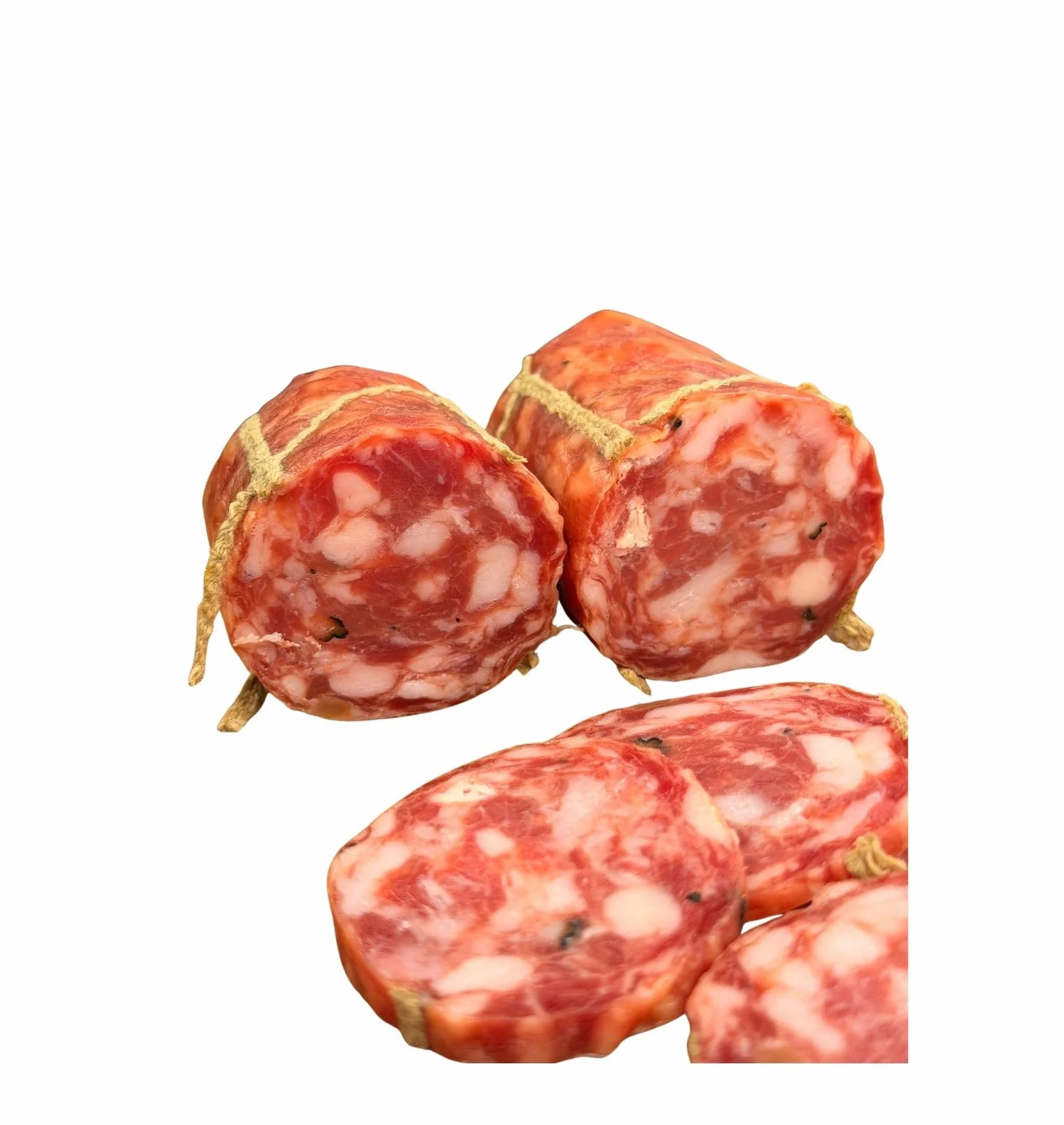 Machegusto! - Salami à la Truffe 300g – Charcuterie de Porc Italienne | Saveur Raffinée et Aromatique | Idéal pour Apéritifs et Plateaux Gourmets