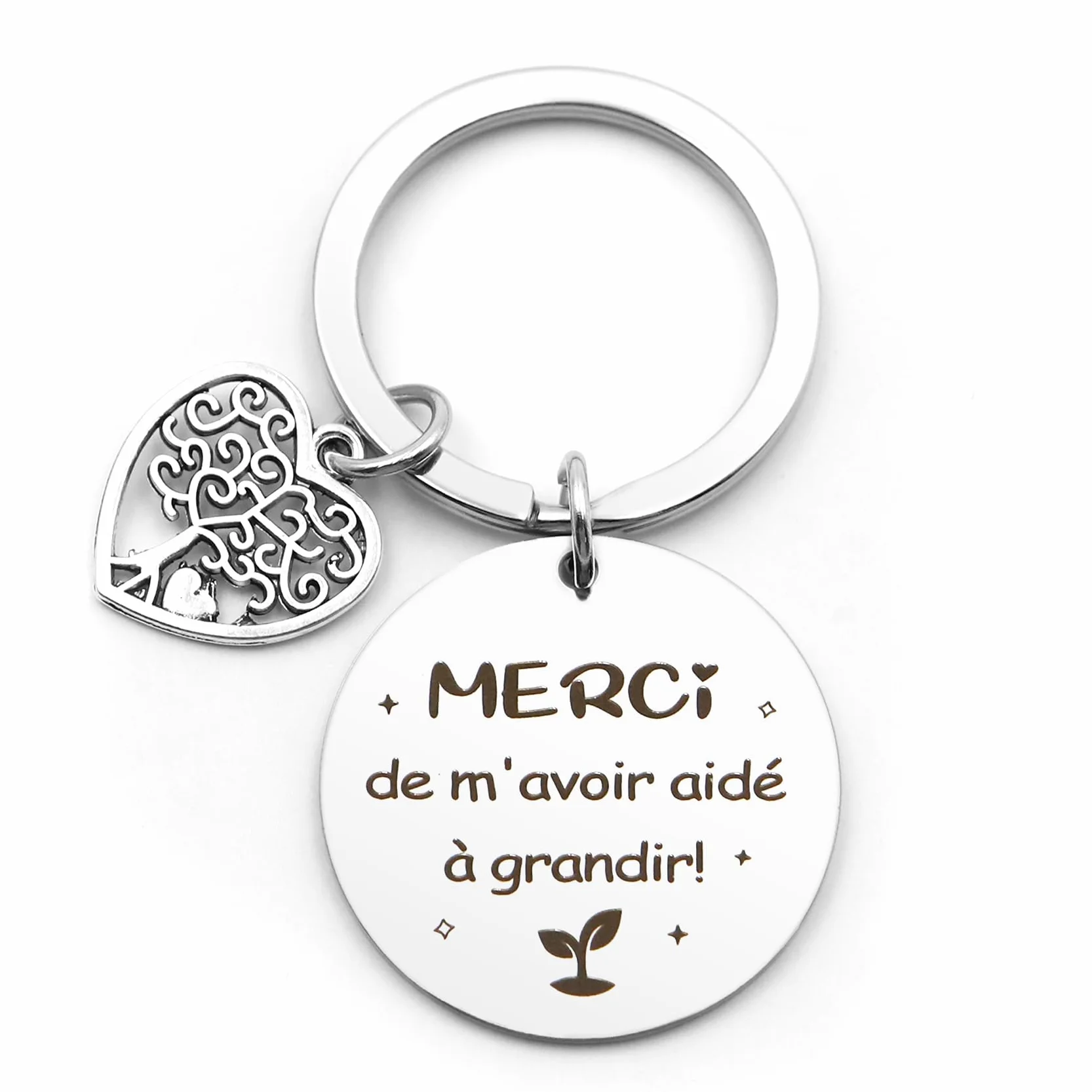 Porte Clef Cadeau Maitresse D'école Merci Professeur Nounou Atsem Fin D'année