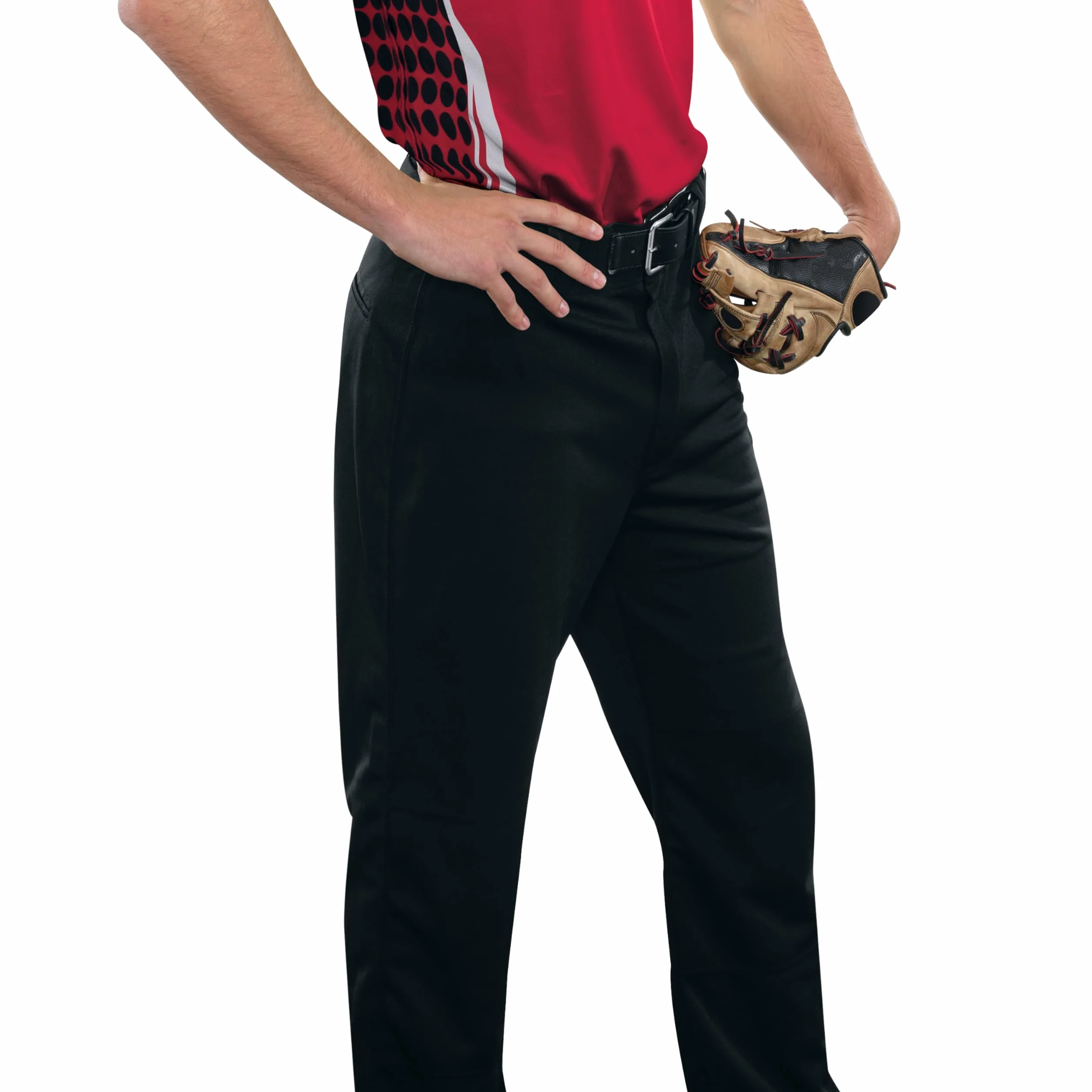 Russell Athletic Youth Boot Cut Game Pant Reinforced Knees Durable Stretch Fabric