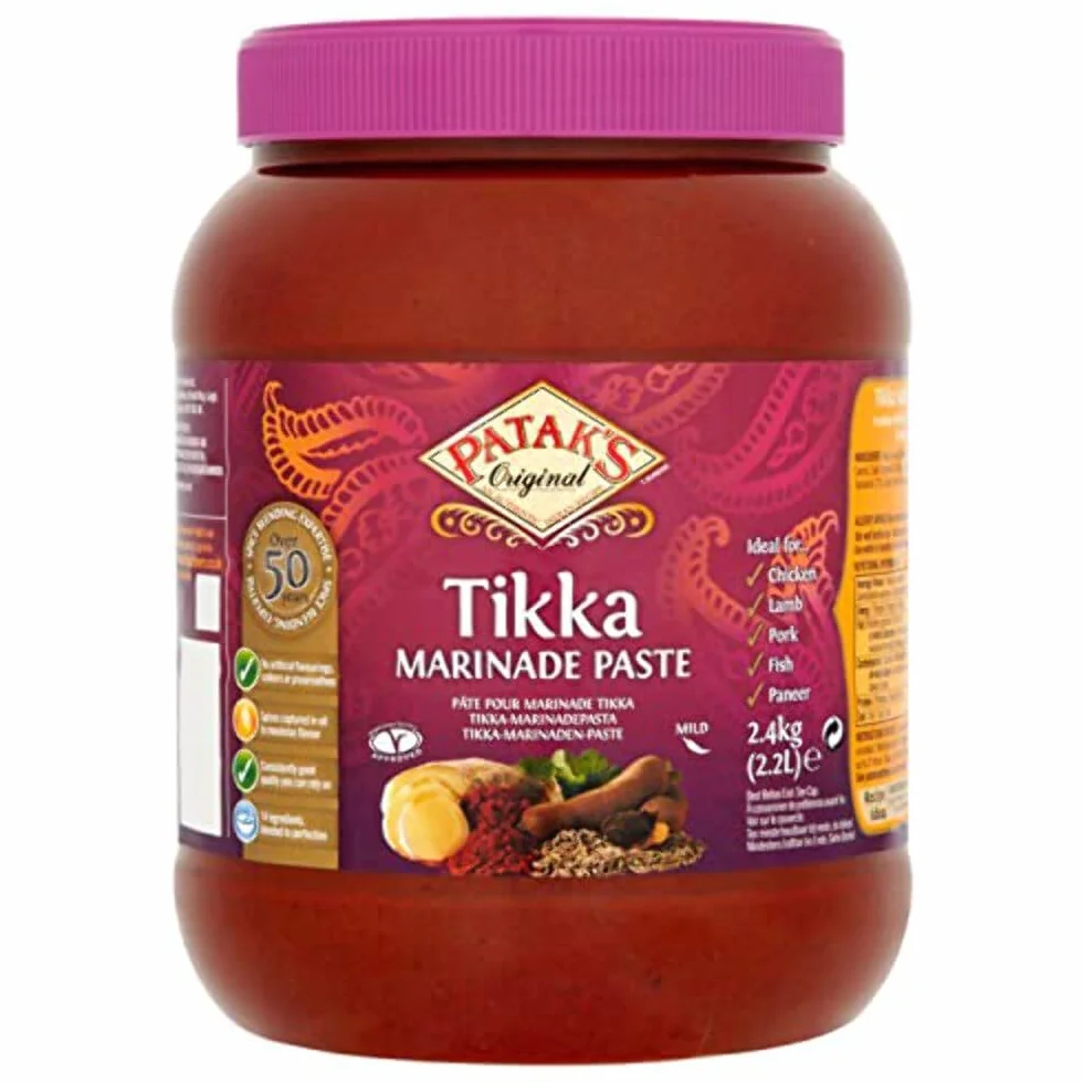 Pâte de marinade Tikka en gros 2.4kg