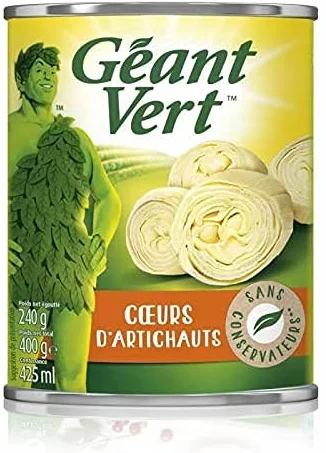 GÉANT VERT - Coeurs D'Artichaut 240G - Lot De 2 - meilleure offre