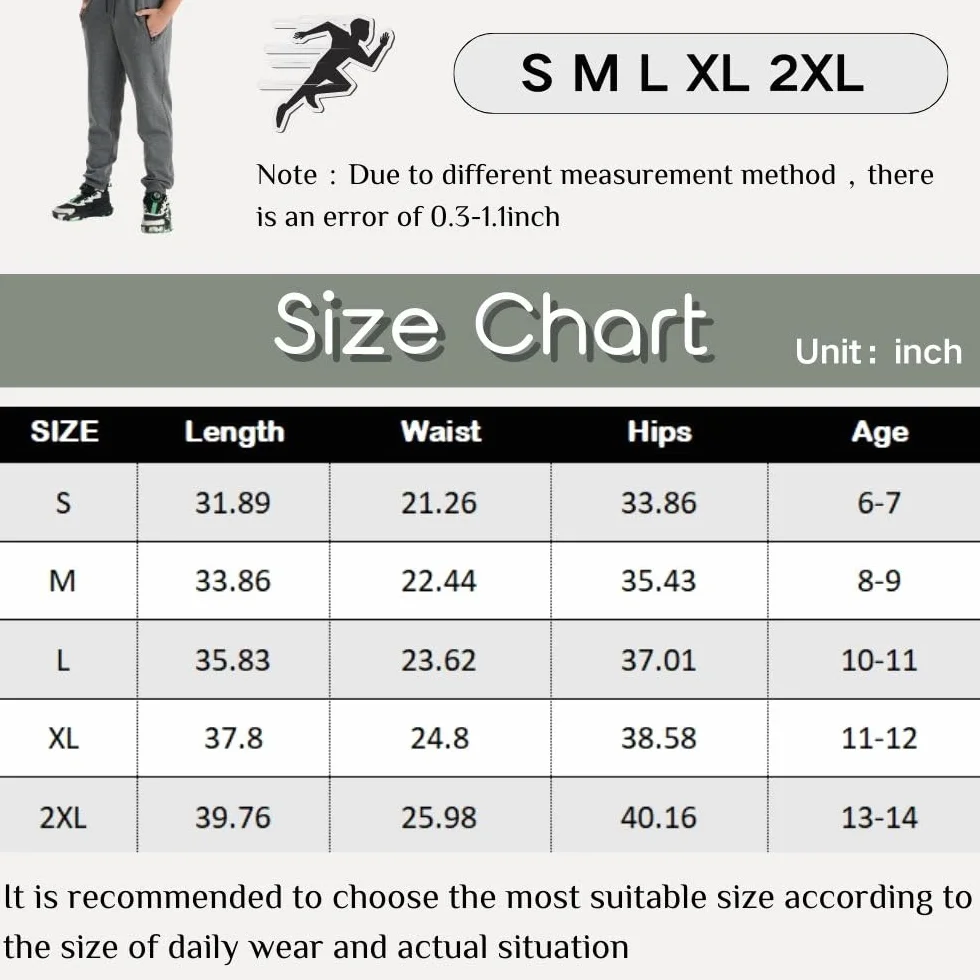 Pantalon de jogging garçon coupe-vent imperméable chaud automne enfants