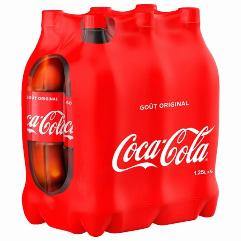 COCA-COLA - Pet 6X1.25L - Vendu Par Unité