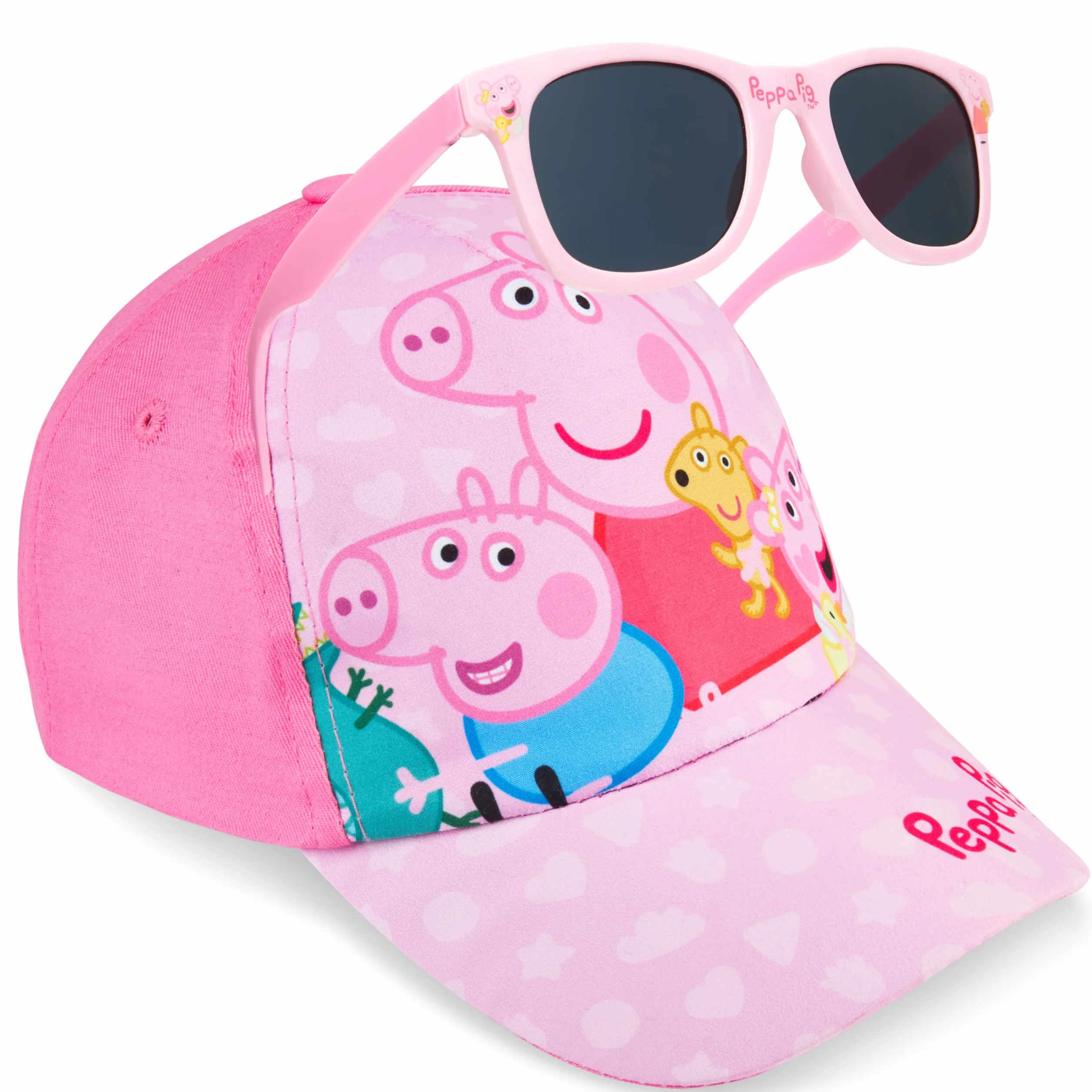 Casquette Baseball Fille Pat Patrouille Peppa Pig Réglable avec Protection UV