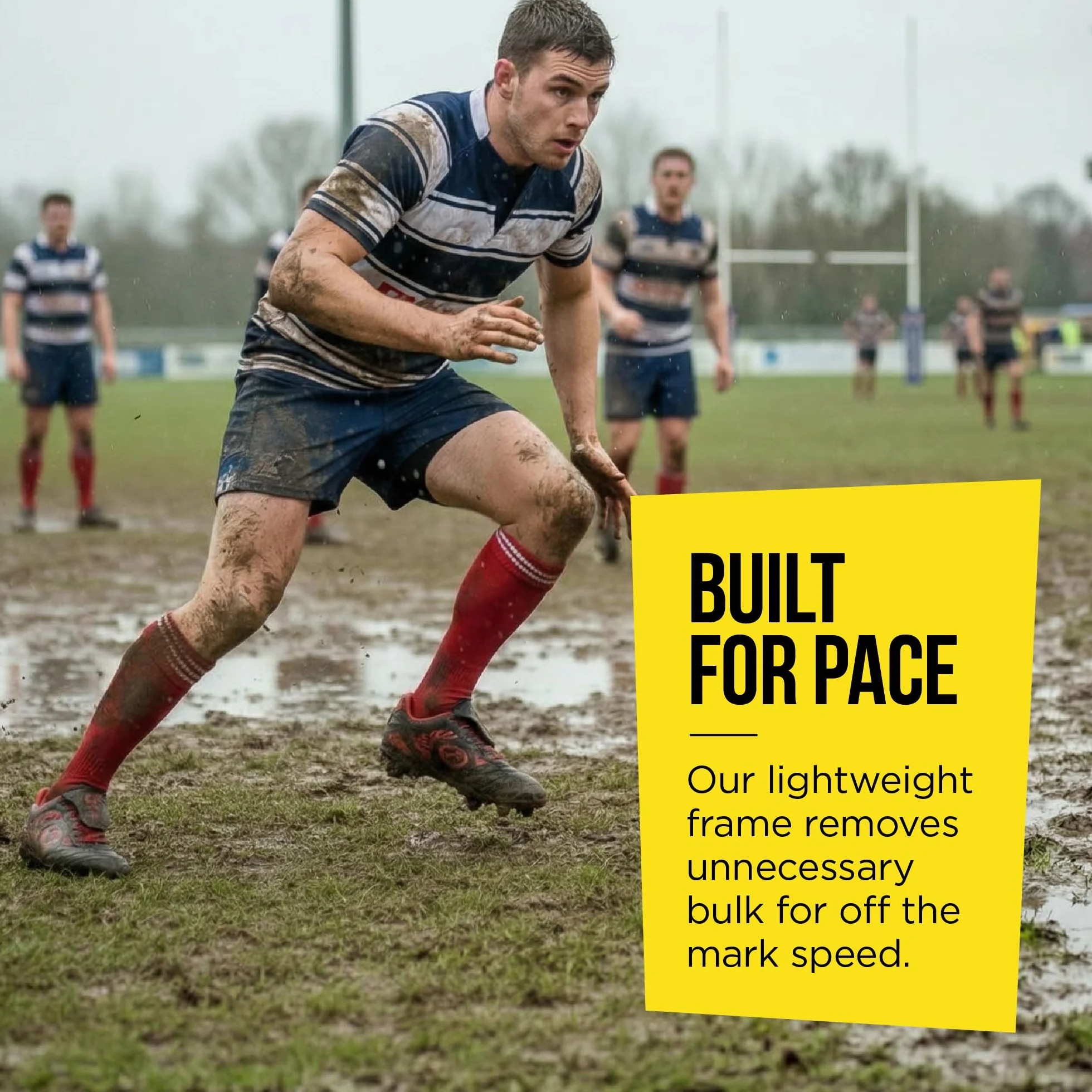 Optimum Razor Chaussures de Rugby Homme