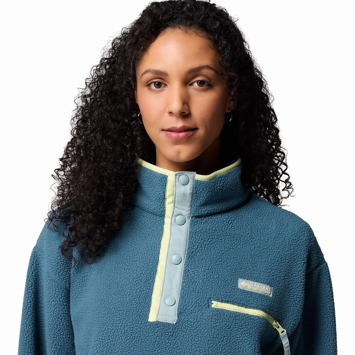 Columbia Helvetia II Polaire courte à demi bouton-pression Femme