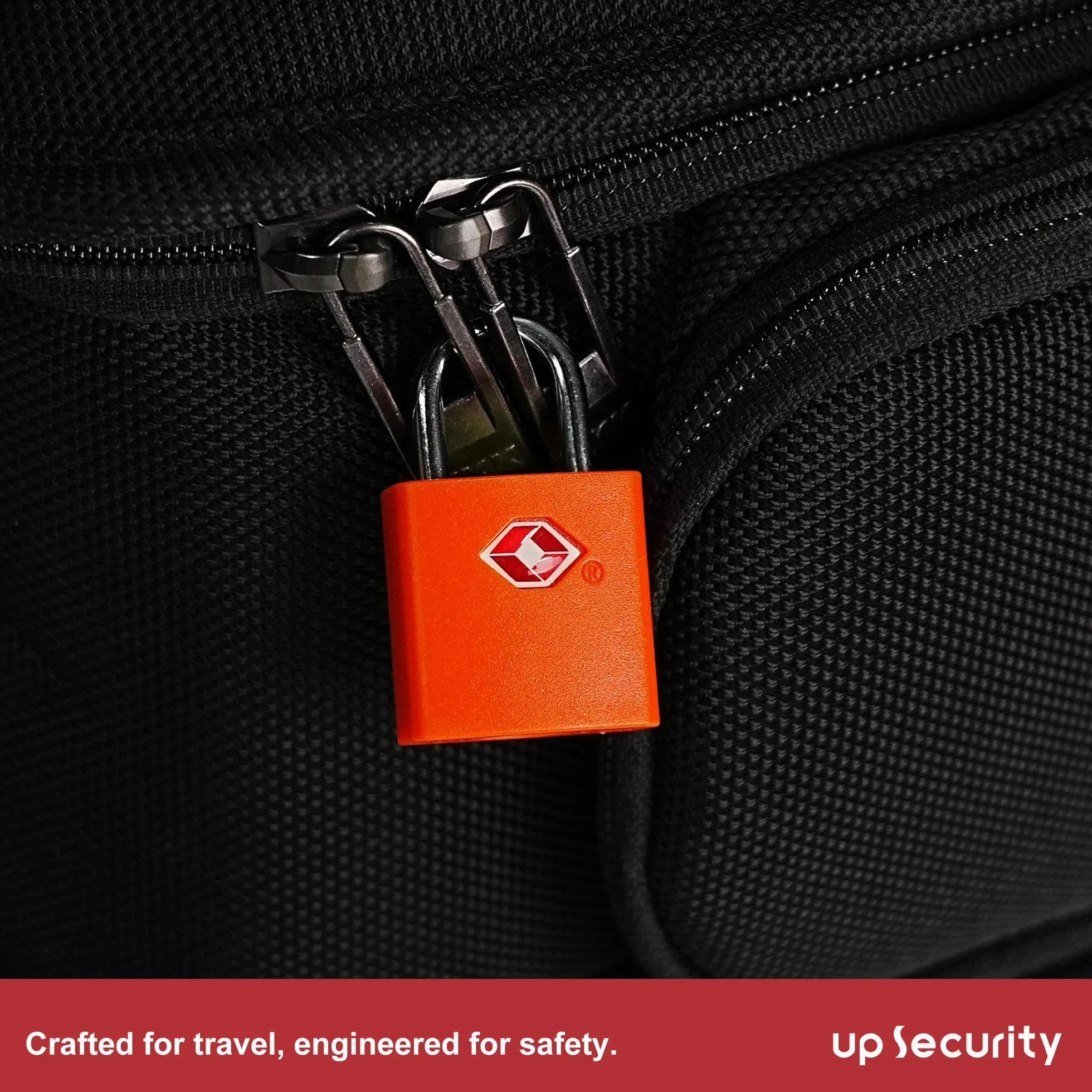 Cadenas TSA Approuvé Officiellement Lot de 4, Cadenas de Voyage en Alliage de Zinc et Plastique ABS avec Clés Identiques