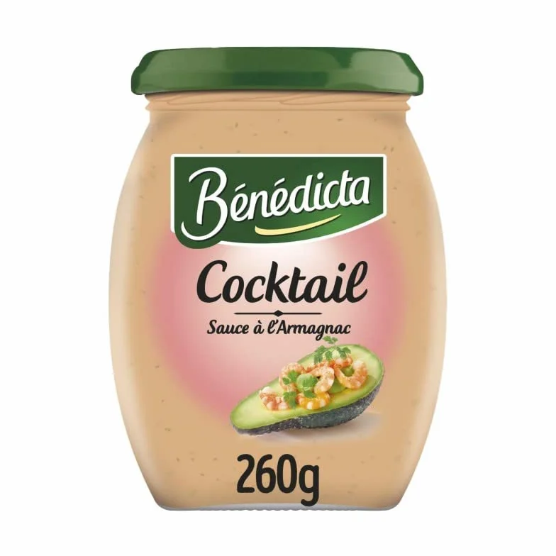 BÉNÉDICTA - Sauce Cocktail 260G - Lot De 4 - Vendu Par Lot