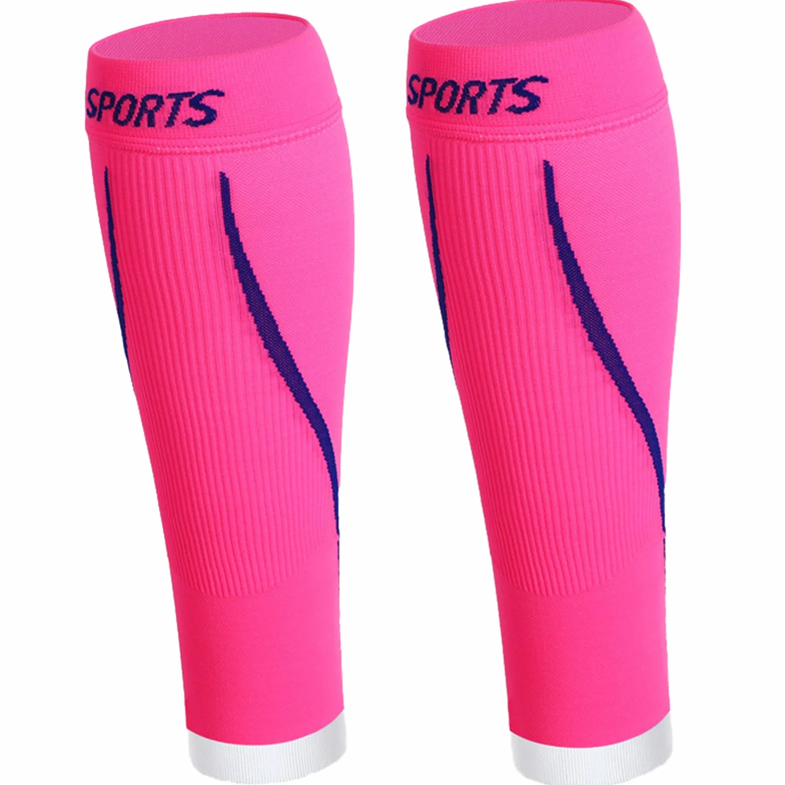Manchons de Compression de Mollet pour Course à Pied, Cyclisme, Jogging