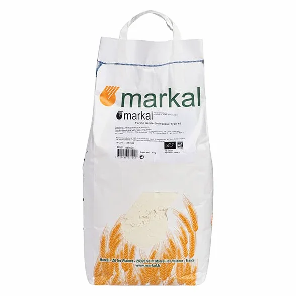 Epicerie salée Markal - Farine de blé T65 France 5kg - Vendu par unité