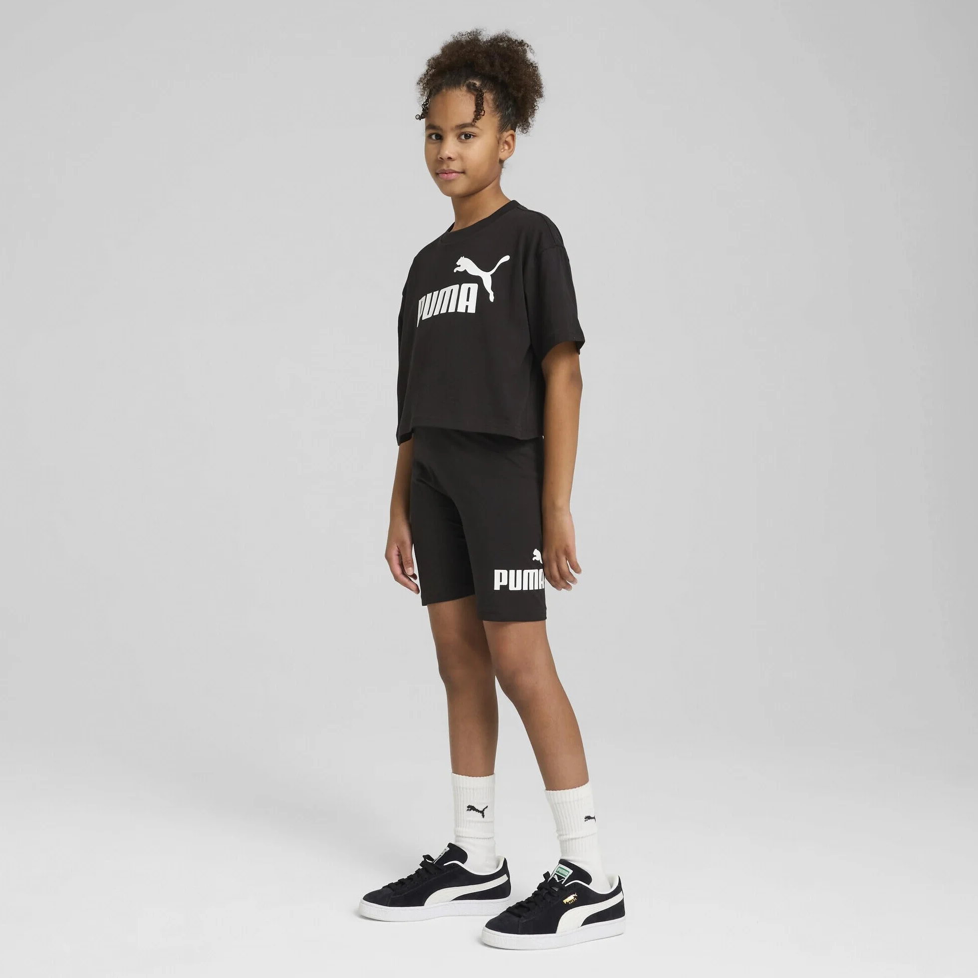 PUMA Ess No. 1 Logo Short Leggings G - Fille