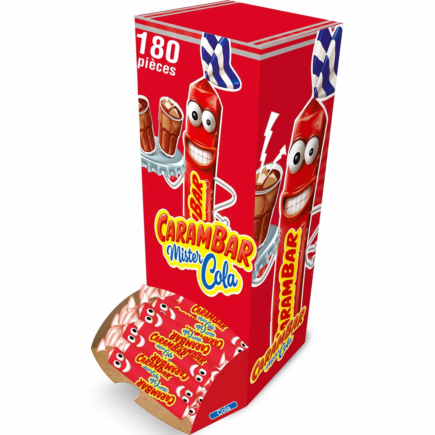 Carambar Bonbons Cola Boite 180 Pièces