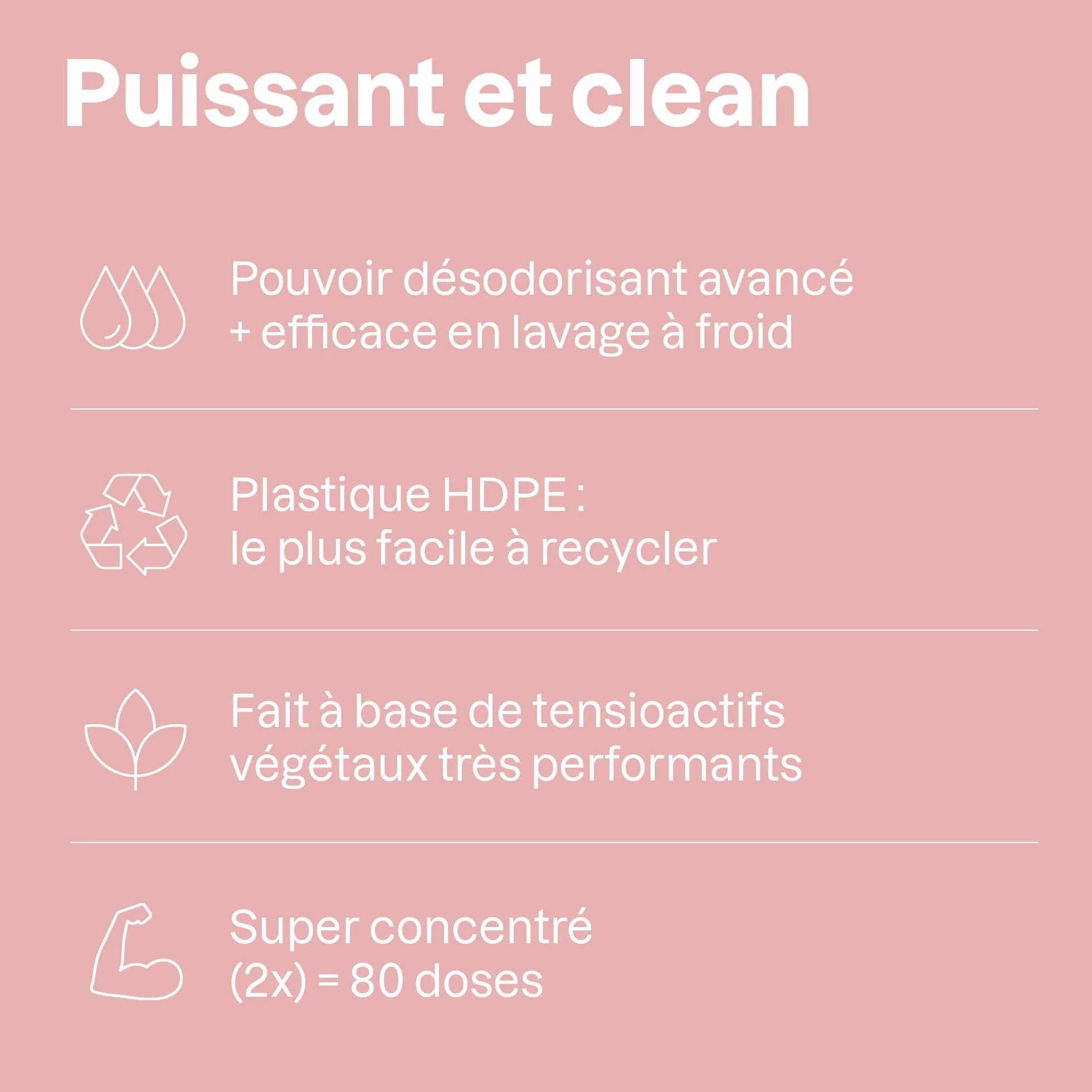 ATTITUDE Lessive Liquide pour Bébé, Certifié EWG Verifié, Vêtements de bébé et Nouveau-Né, Végan, Ingrédients d'Origine Naturels, Sans Parfum, 80 Brassées, 2 Litres