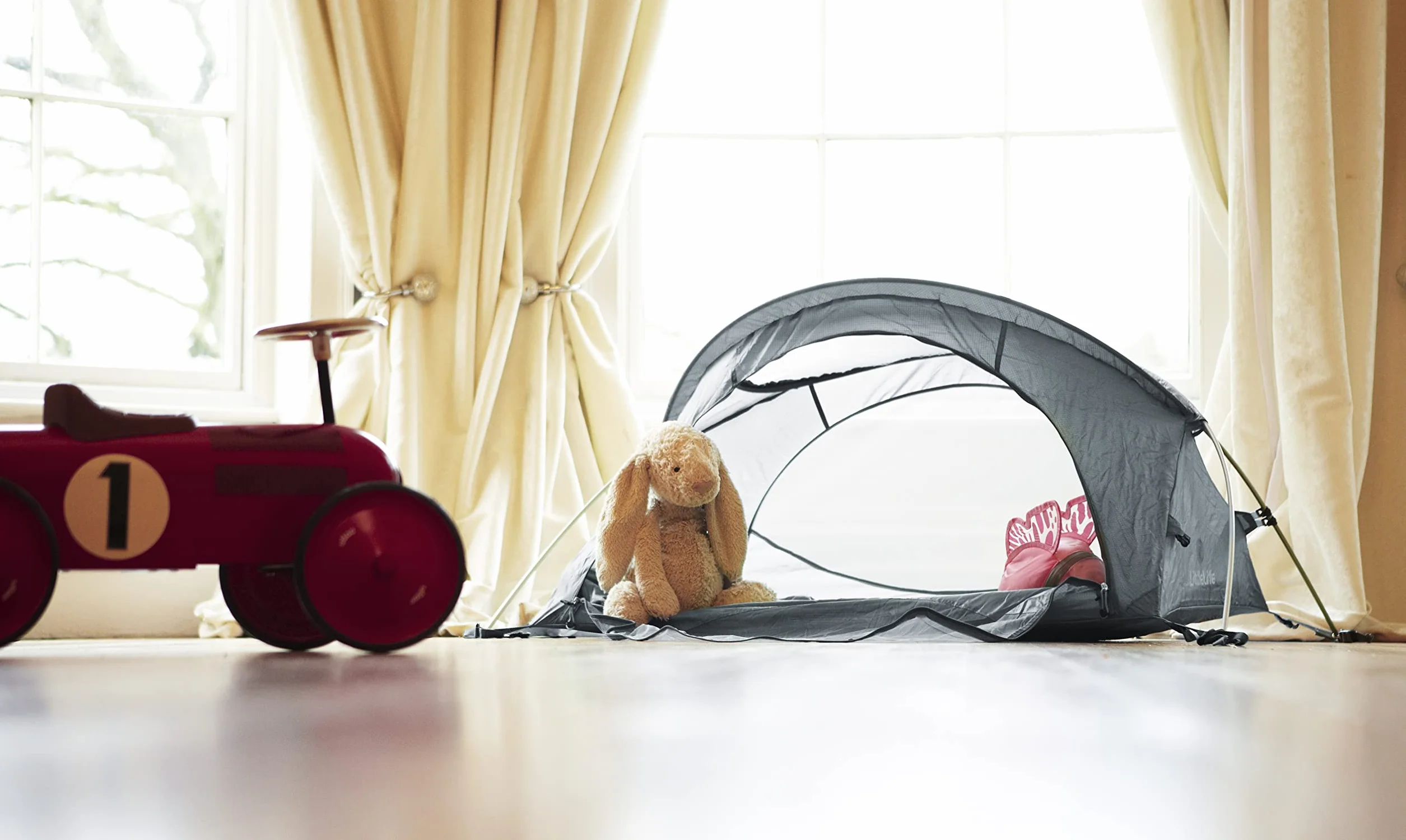 LittleLife Arc 2 Travel Cot Grey One Size
