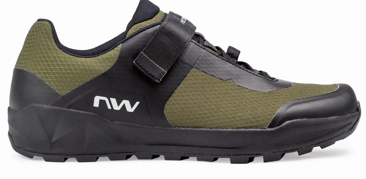 Northwave Escape Evo 2 Chaussures vélo VTT Trail Semelle Damp Evo Marche adhérence Respirantes Lacets Velcro Confort