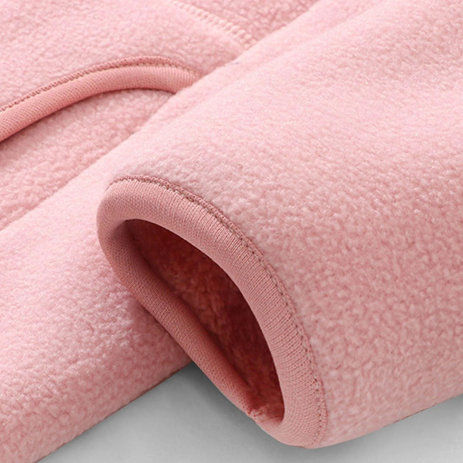 Sweat Capuche zippé doublé Polaire Chaud Veste Poche Tenue Sport 3-16 Ans