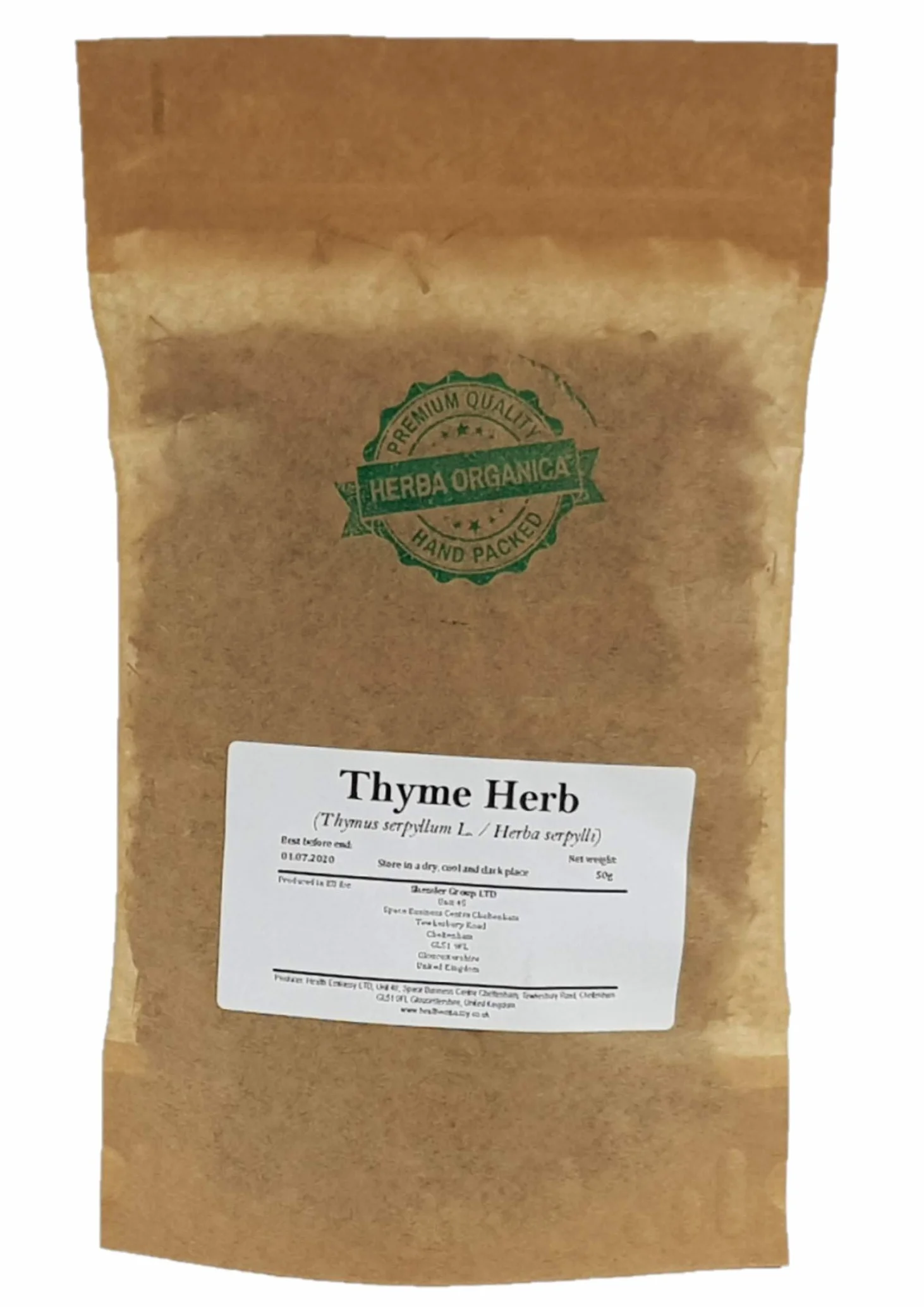 Herbe de Thym Serpolet Tisane - Thymus Serpyllum L - Thyme Herb Tea (50g)