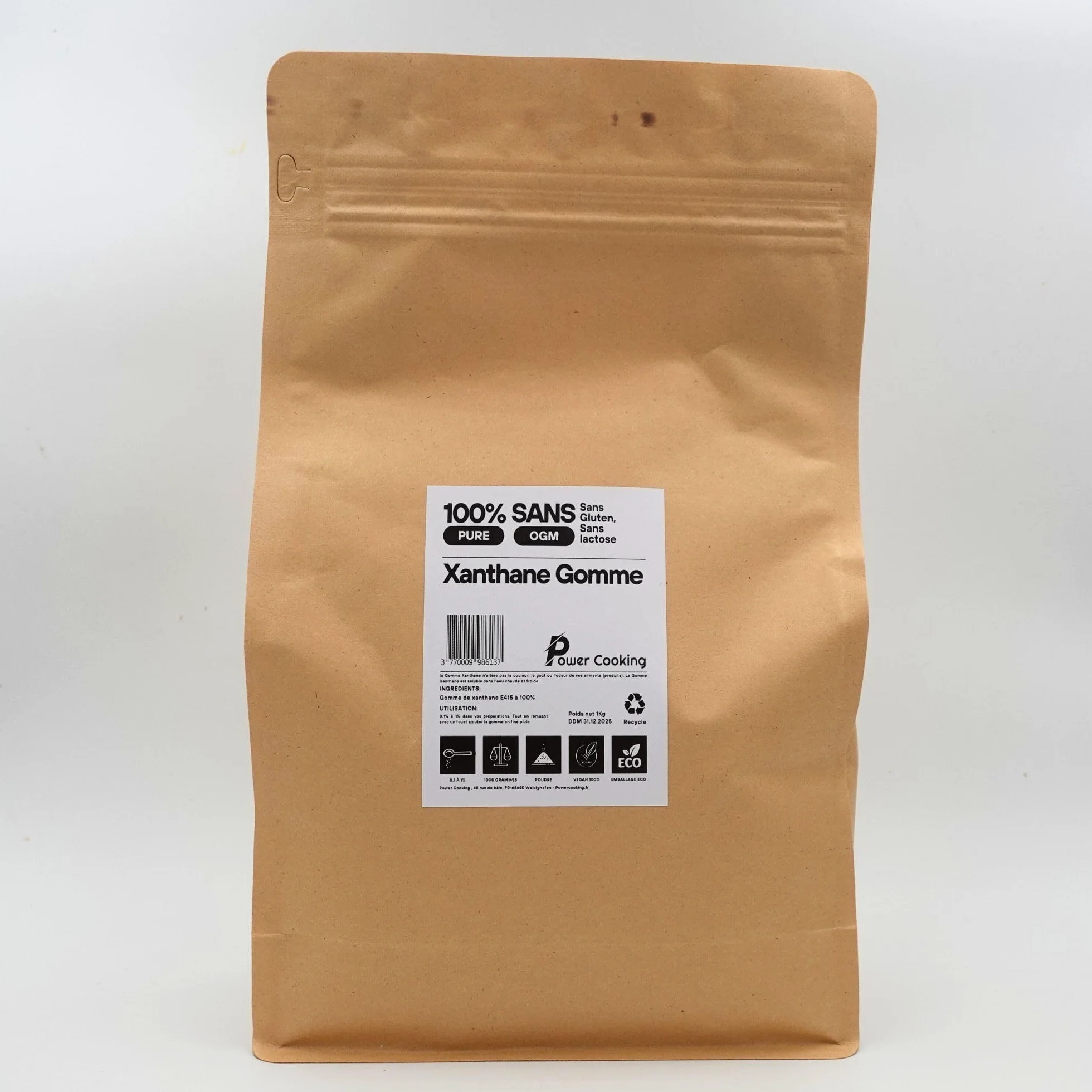 Gomme de Xanthane 1Kg - Epaississant