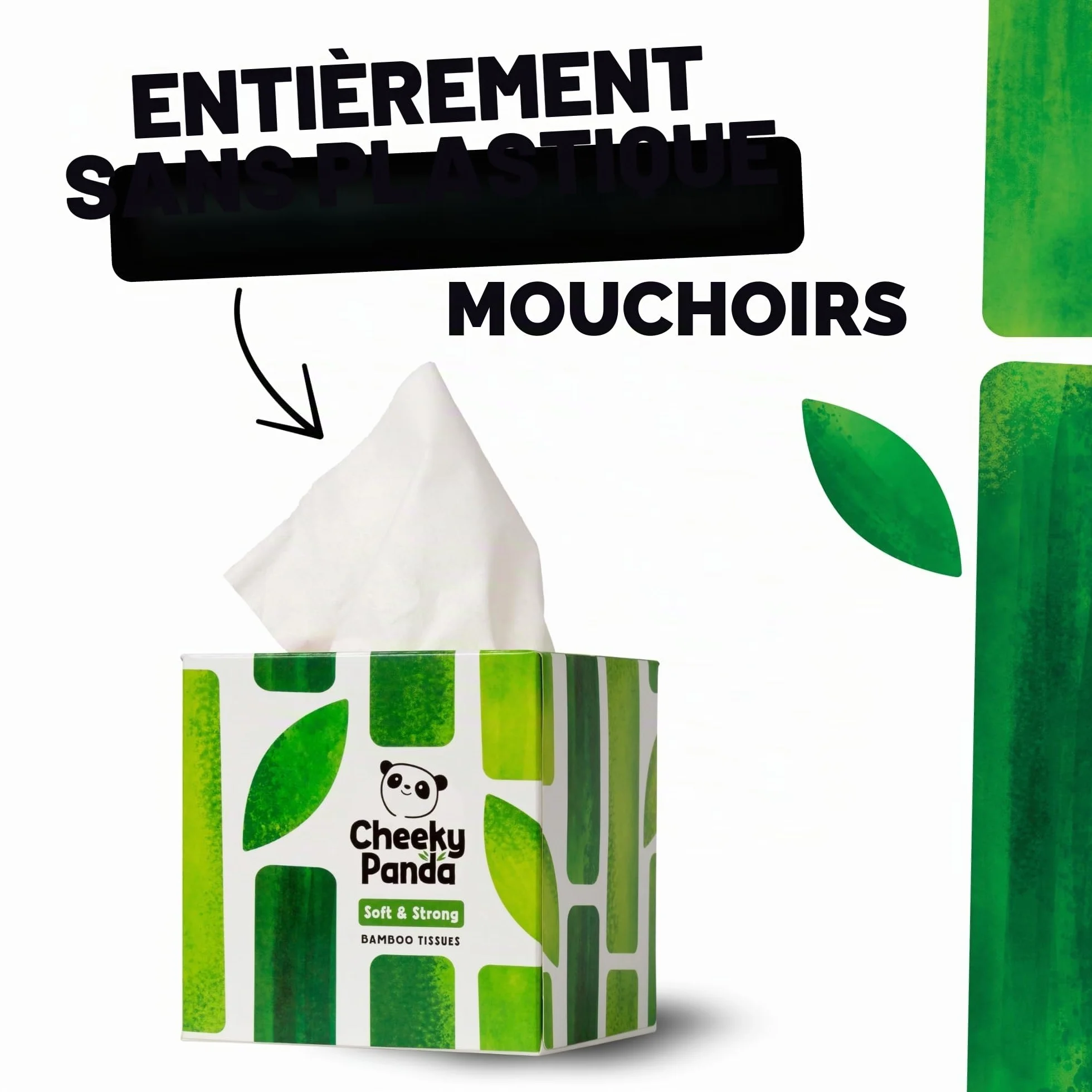 The Cheeky Panda Résistant & Durable (56 unité (Lot de 12))