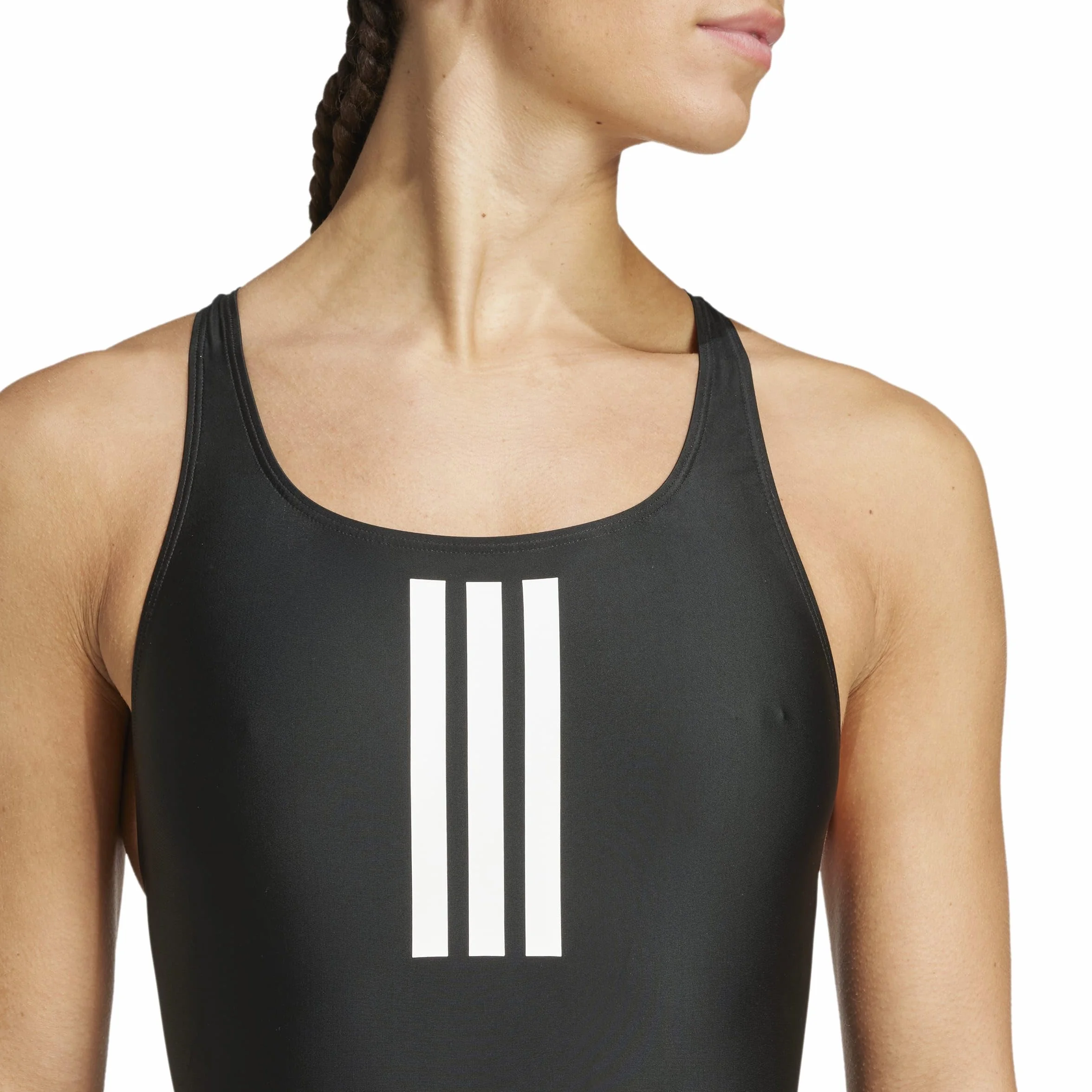 adidas Maillot de Bain Femme 3 Bandes Dos en V