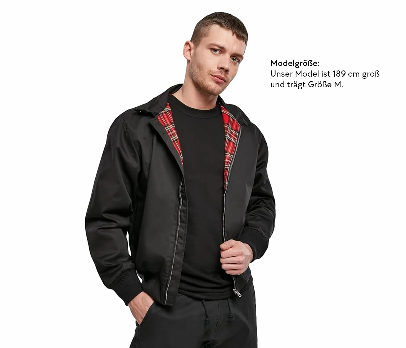 Brandit Lord Canterbury Homme Bomber noir