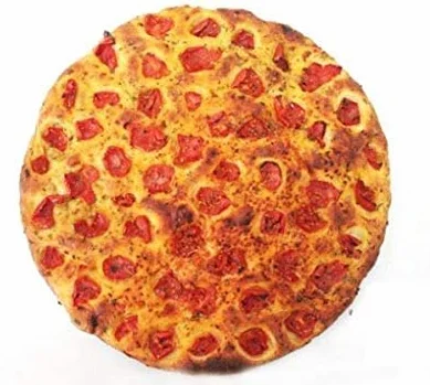 Focaccia al Pomodoro e Olive di Altamura 2 kg- 4 Pezzi da 500 gr Sottovuoto in ATM