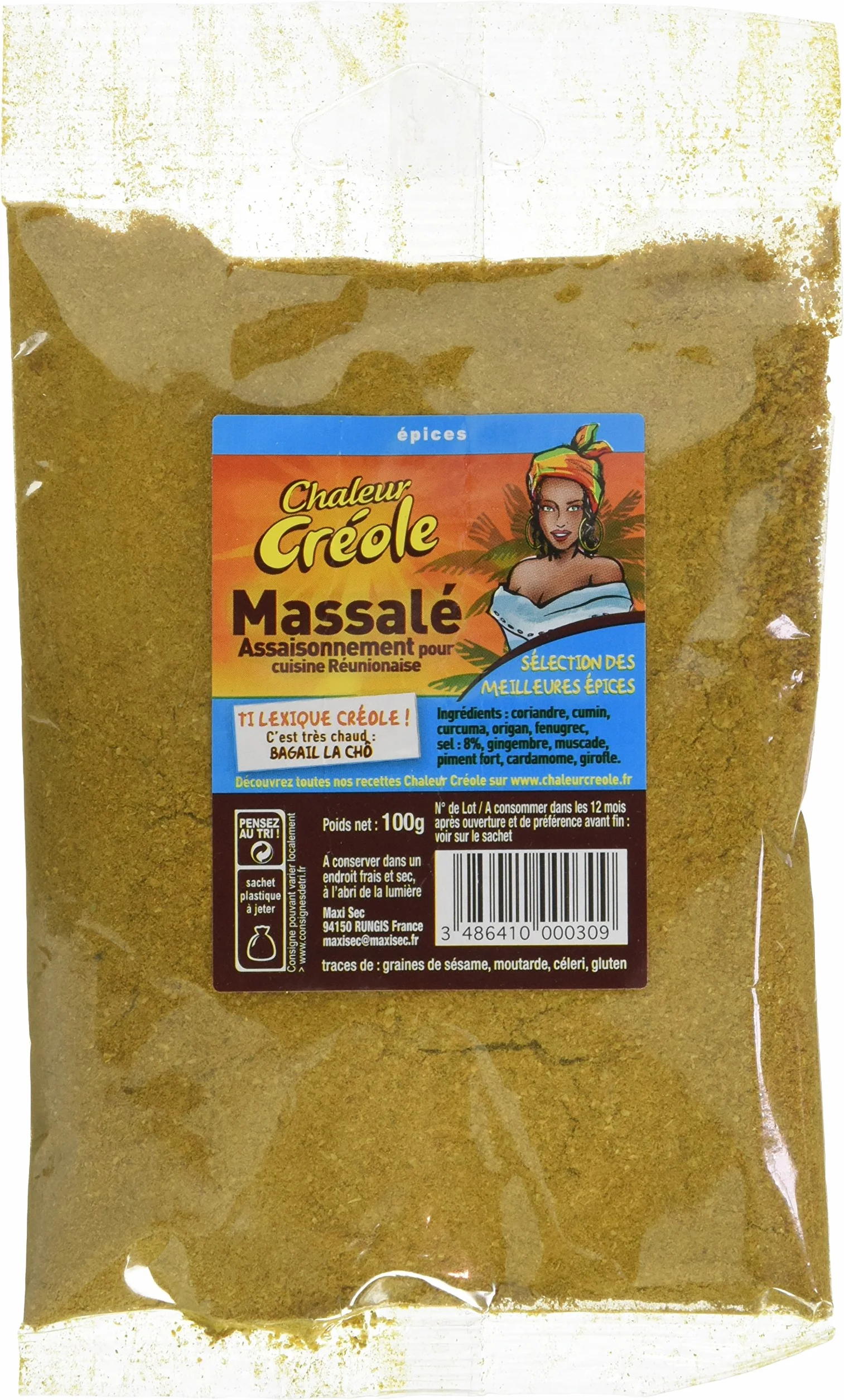 CHALEUR CREOLE Massale 100 g