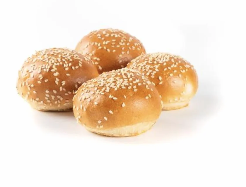 Assortiment de 20 Pains Minis Artisanaux, Idéal Sandwich et Brunch, Fabrication Française, Casher, x20 Mini Burgers au sésame