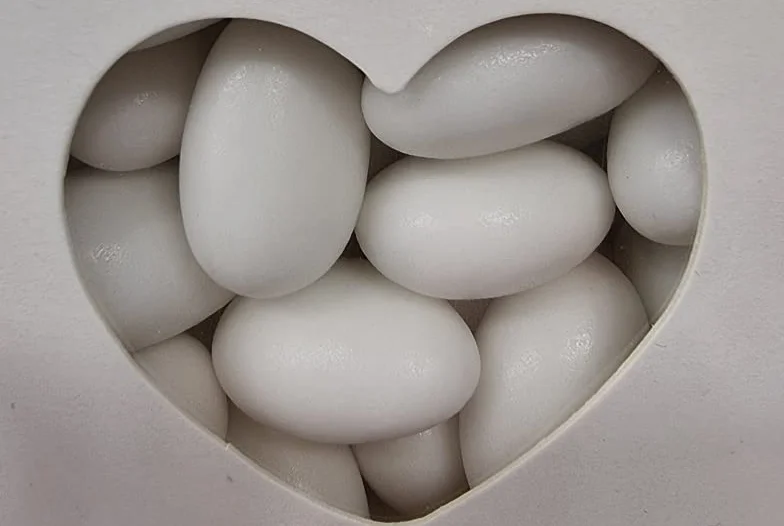 Dragée aux amandes Blanc 1KG amande 20%