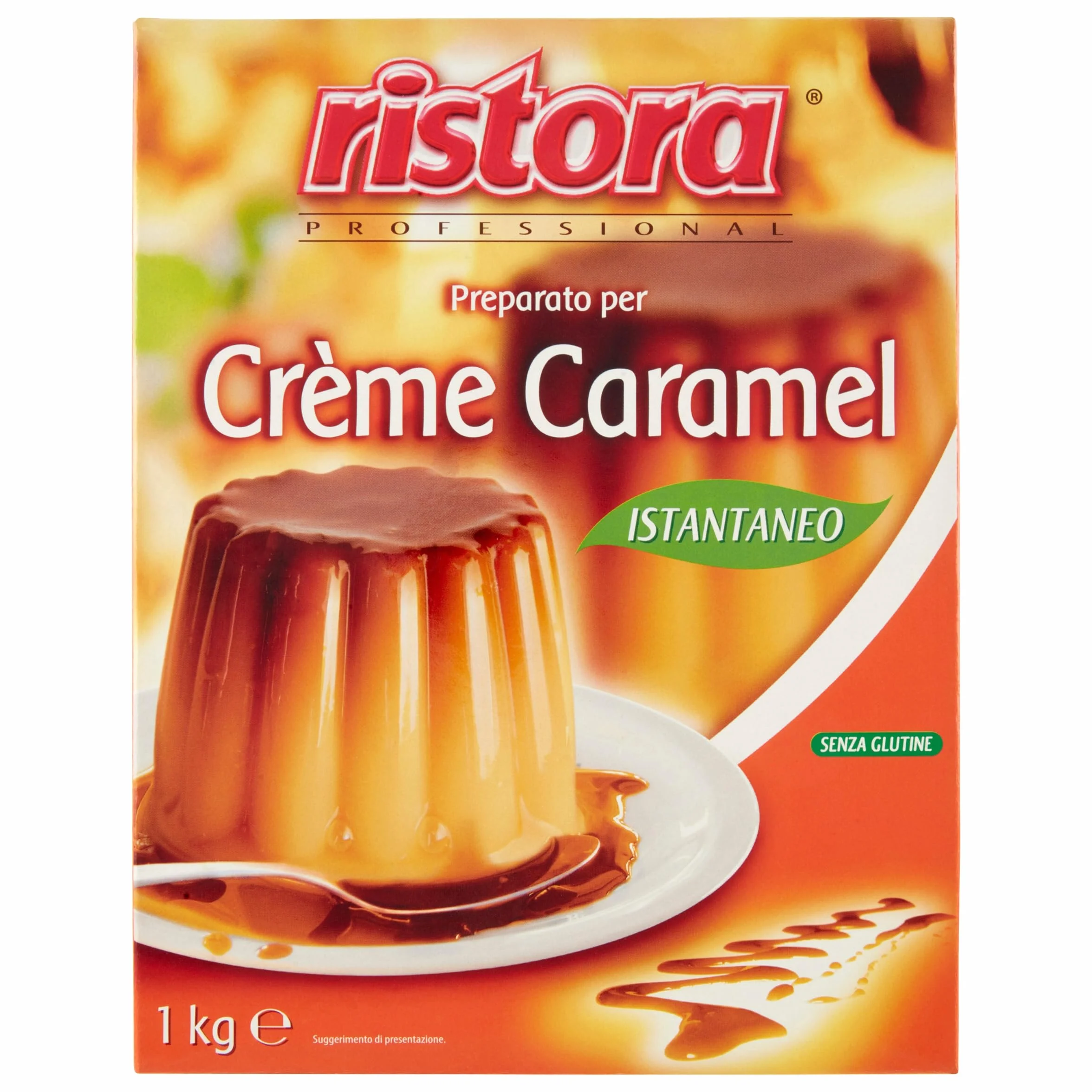 Ristora Professional - Préparé pour crèmes Caramel - Hystatntané - 1 kg.