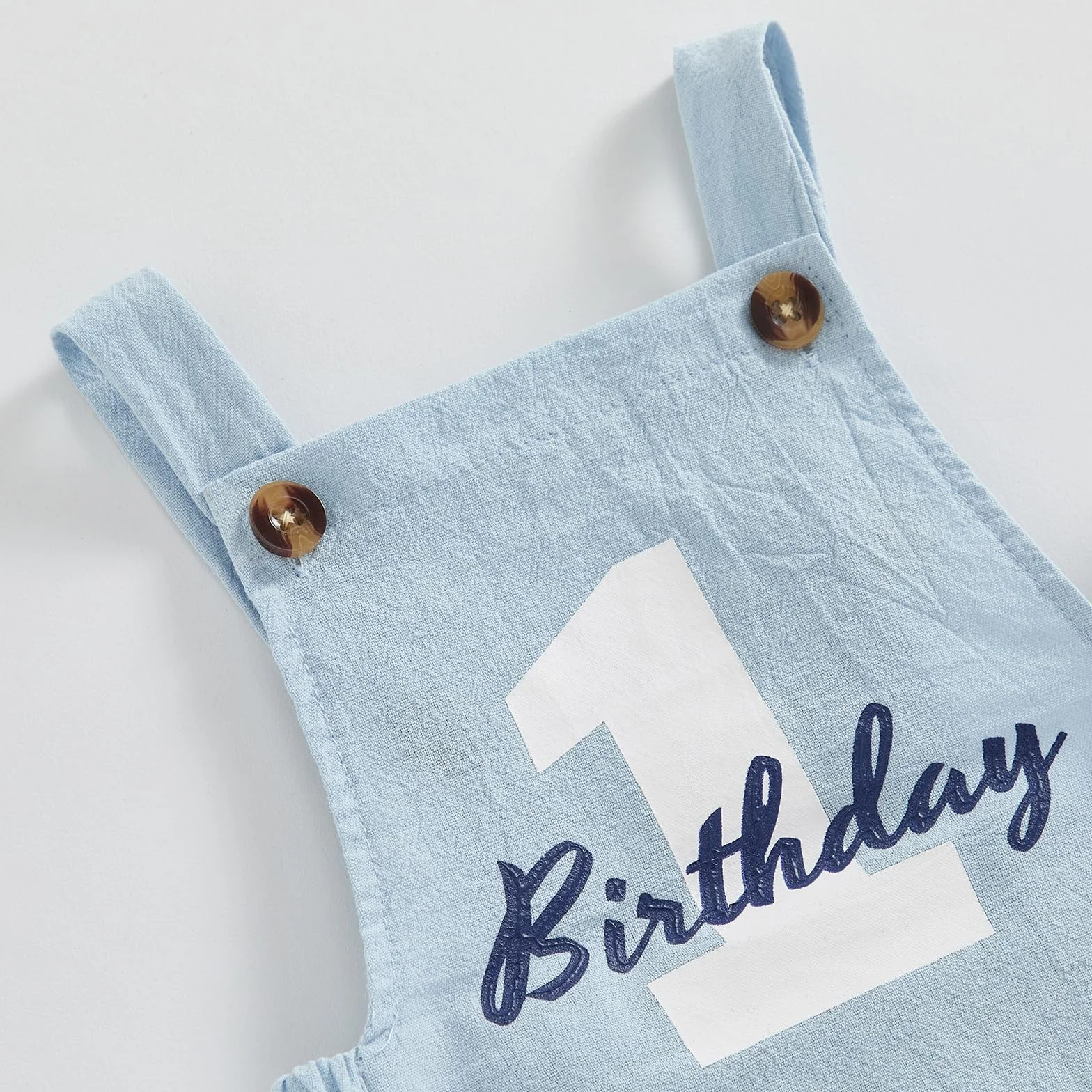 Barboteuse 1er Anniversaire pour Bébé Garçon - Body sans Manches Salopette Tenue Été