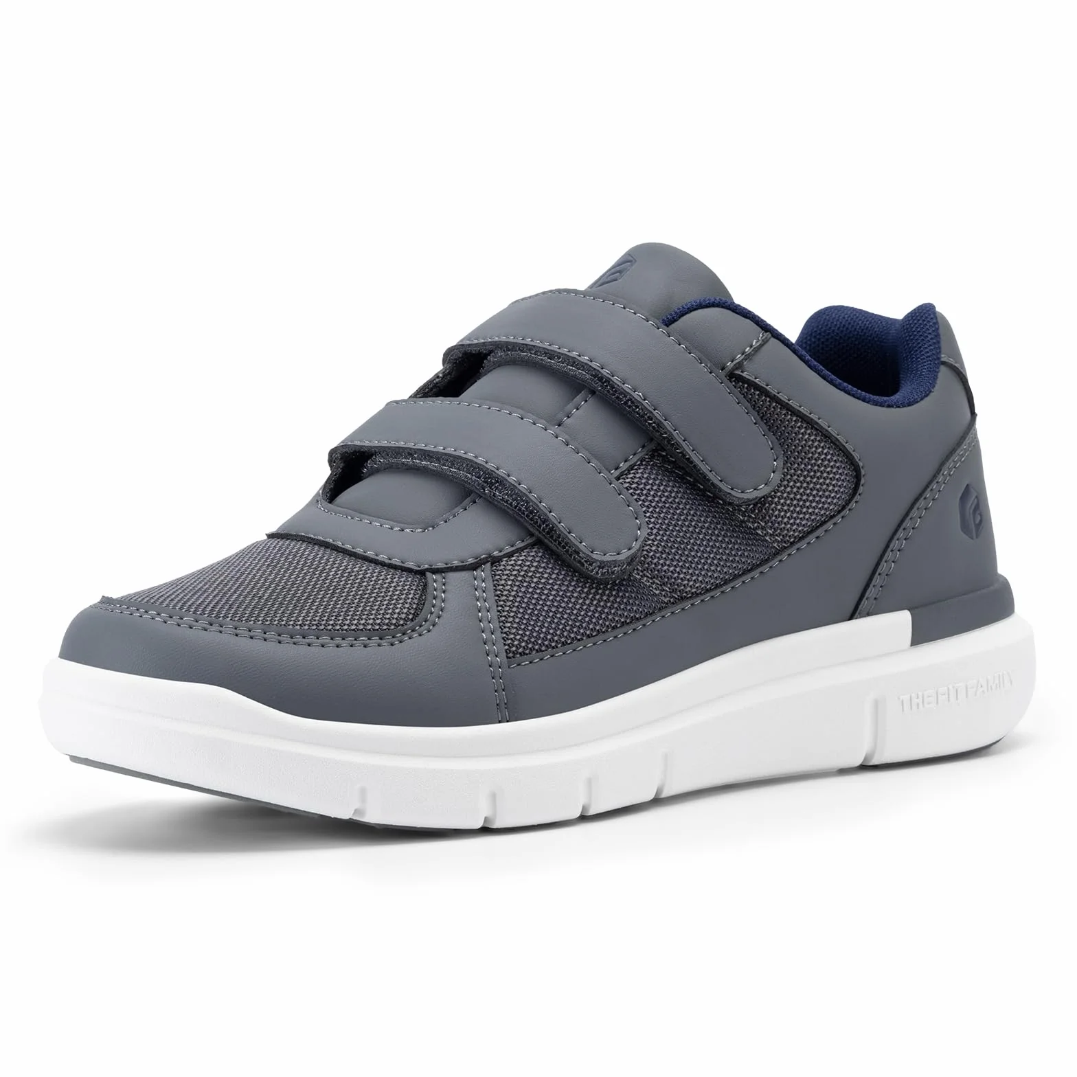 FitVille Chaussures Larges pour Hommes Basket Scratch Confortables Marche Pieds Sensibles