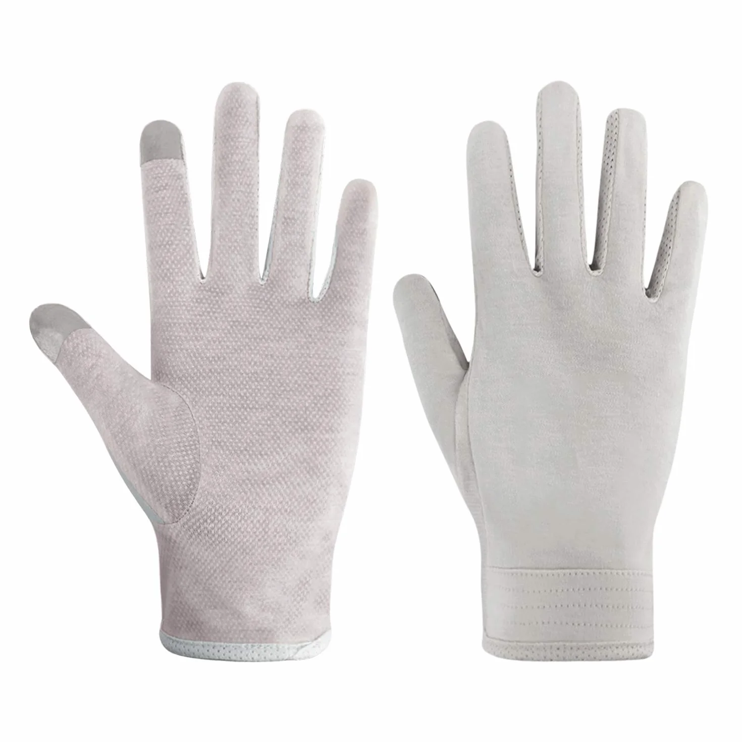 RUIXIA Gants de Conduite Homme Anti UV Tactiles Antidérapants Respirants Anti Soleil