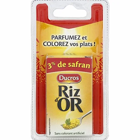 Ducros - Boite rizdor - 14 doses de 0,6g - (pour la quantité plus que 1 nous vous remboursons le port supplémentaire)