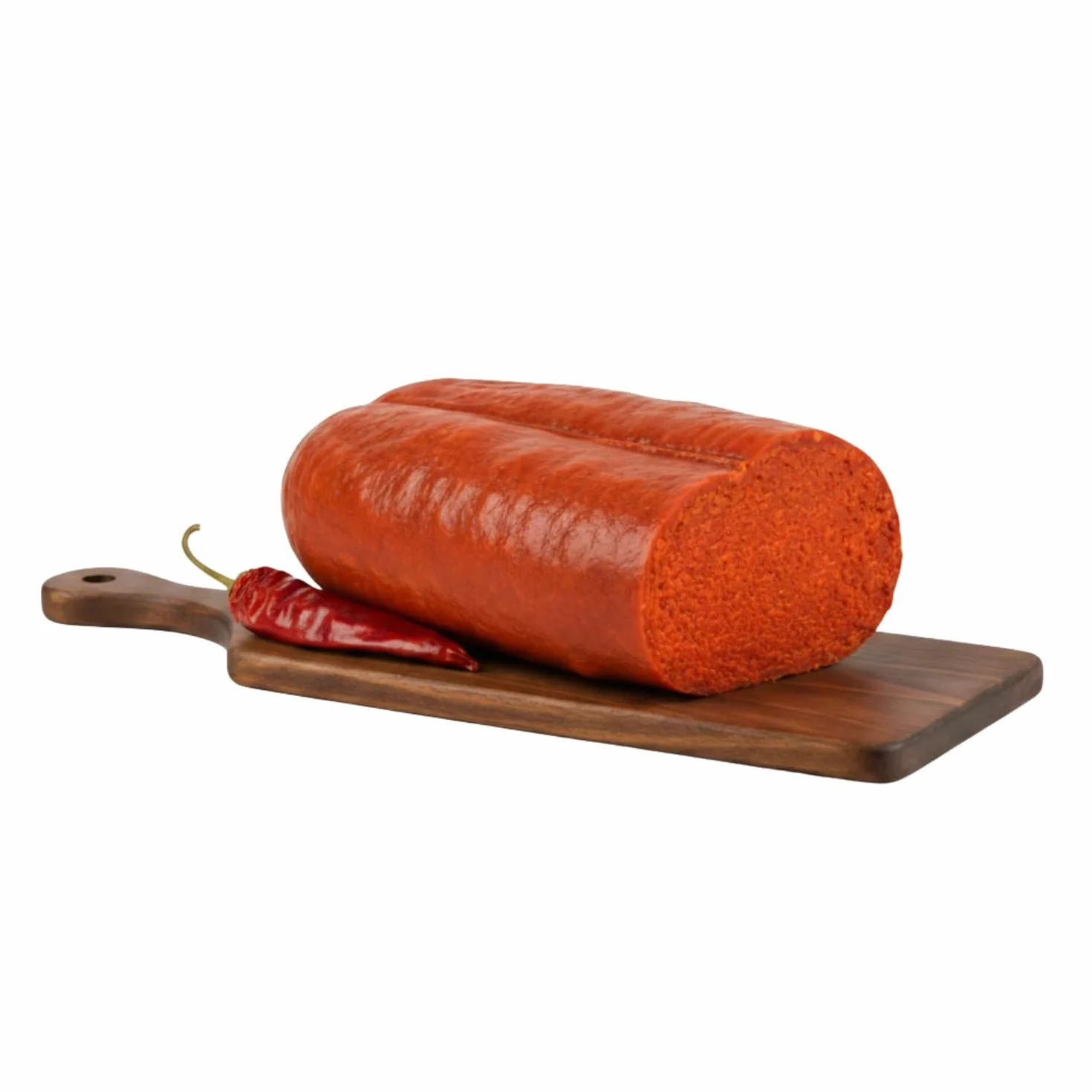 Valle del Crati Nduja Calabraise de Spilinga 1 KG | Nduja produite en Calabre | Nduja épicé salami calabrais à tartiner | Nduja artisanale | 2 pièces (1000 gr)