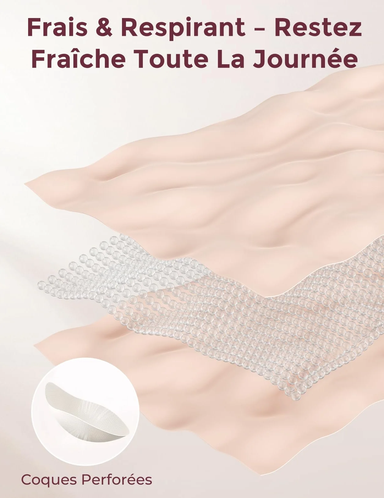 Momcozy Soutien-Gorge 4 en 1 d'allaitement Multifonction Respirant avec Fonction Rafraîchissante