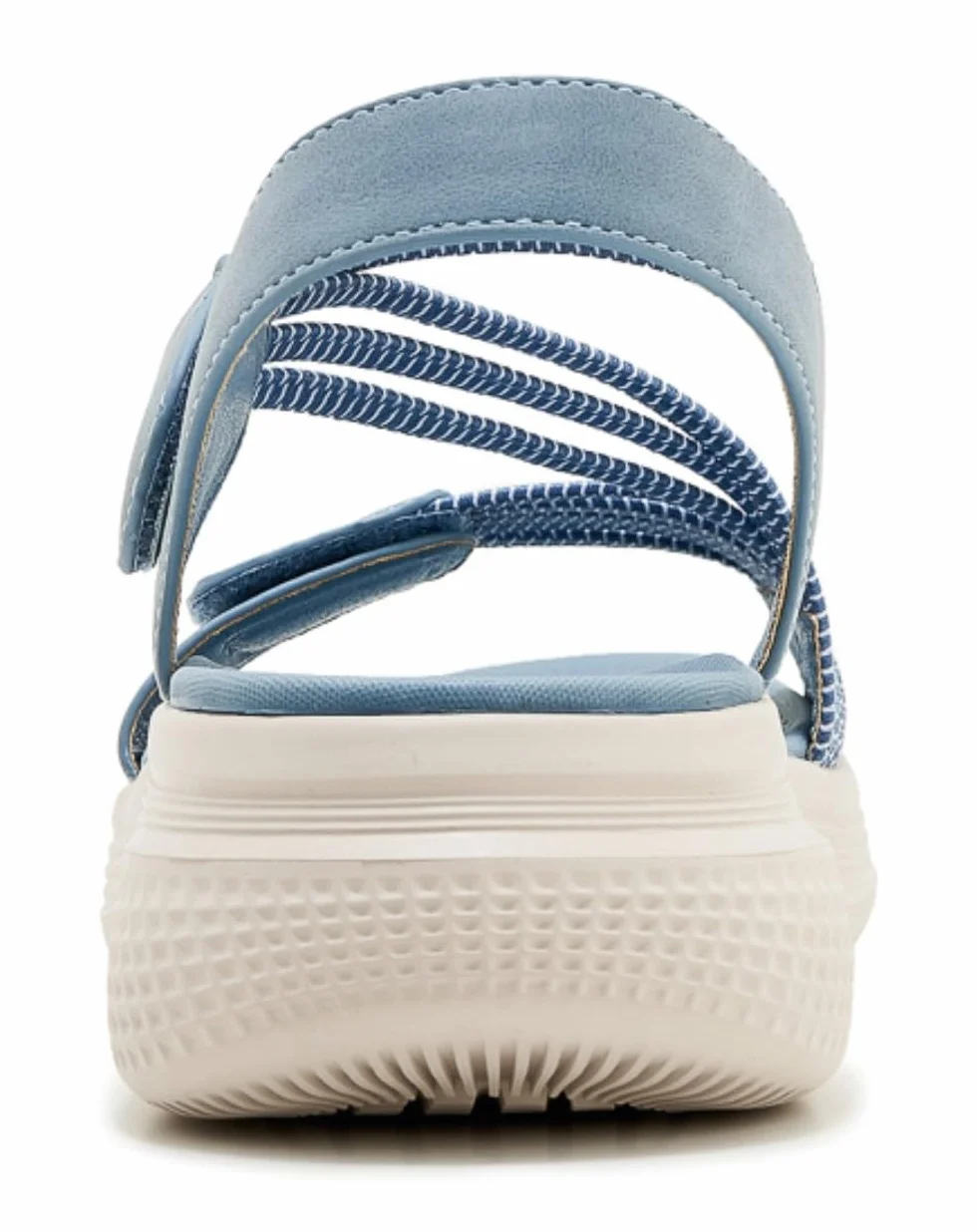 Sandales Sport Femme Orthopédiques Bout Ouvert Été Chaussures Randonnée Scratch Compensées