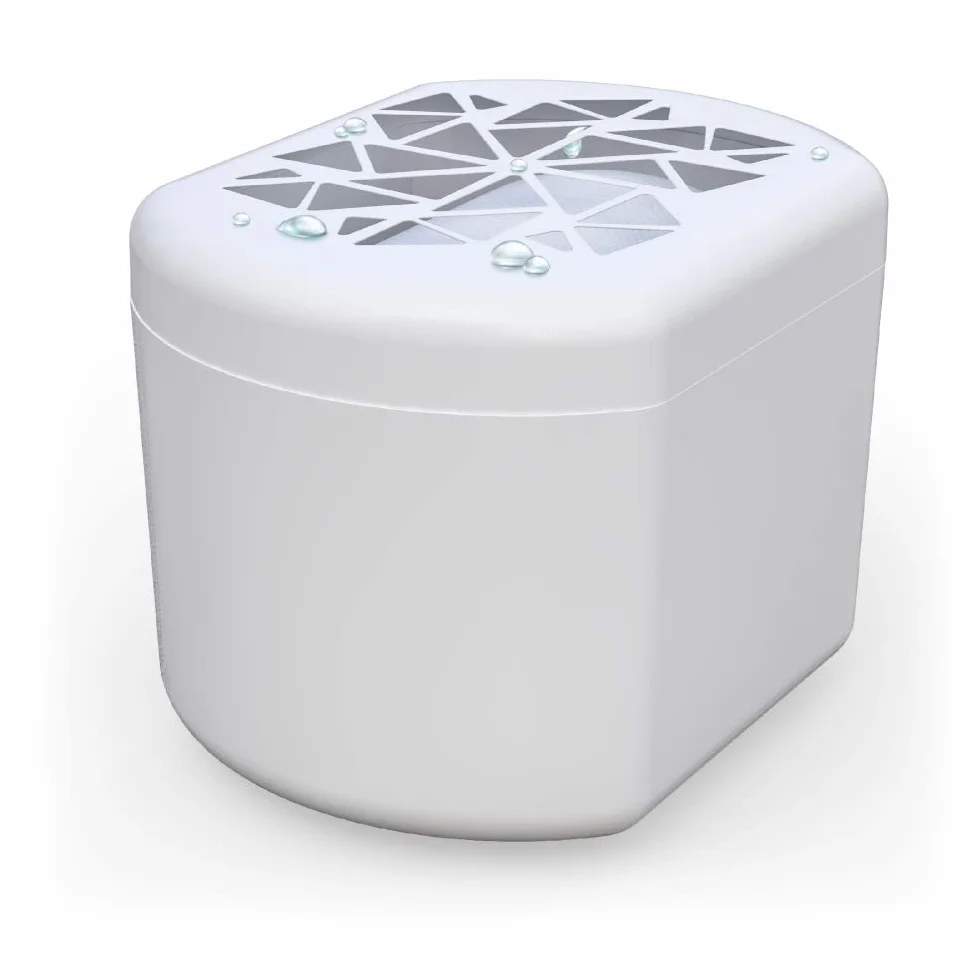 Wessper 2x Déshumidificateur d'air pour la Maison, absorbeur d'humidité et Anti odeurs pour pièces de 20 m², Incl. 2X Sachet de 250g