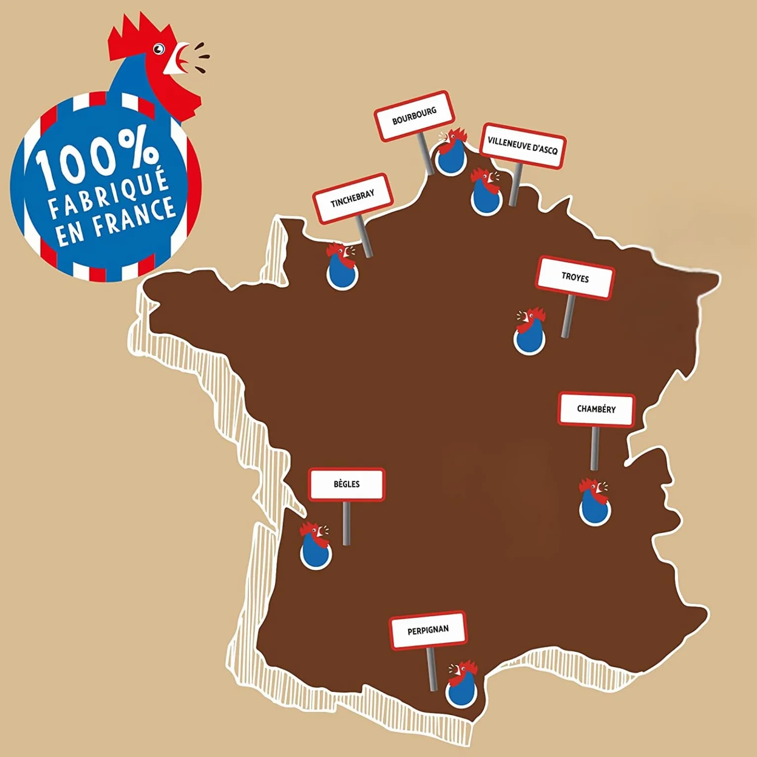 CEMOI | 100 Oursons guimauve 11.5g emballés individuellement pratique pour le goûter | Fabrication française - 1.15kg