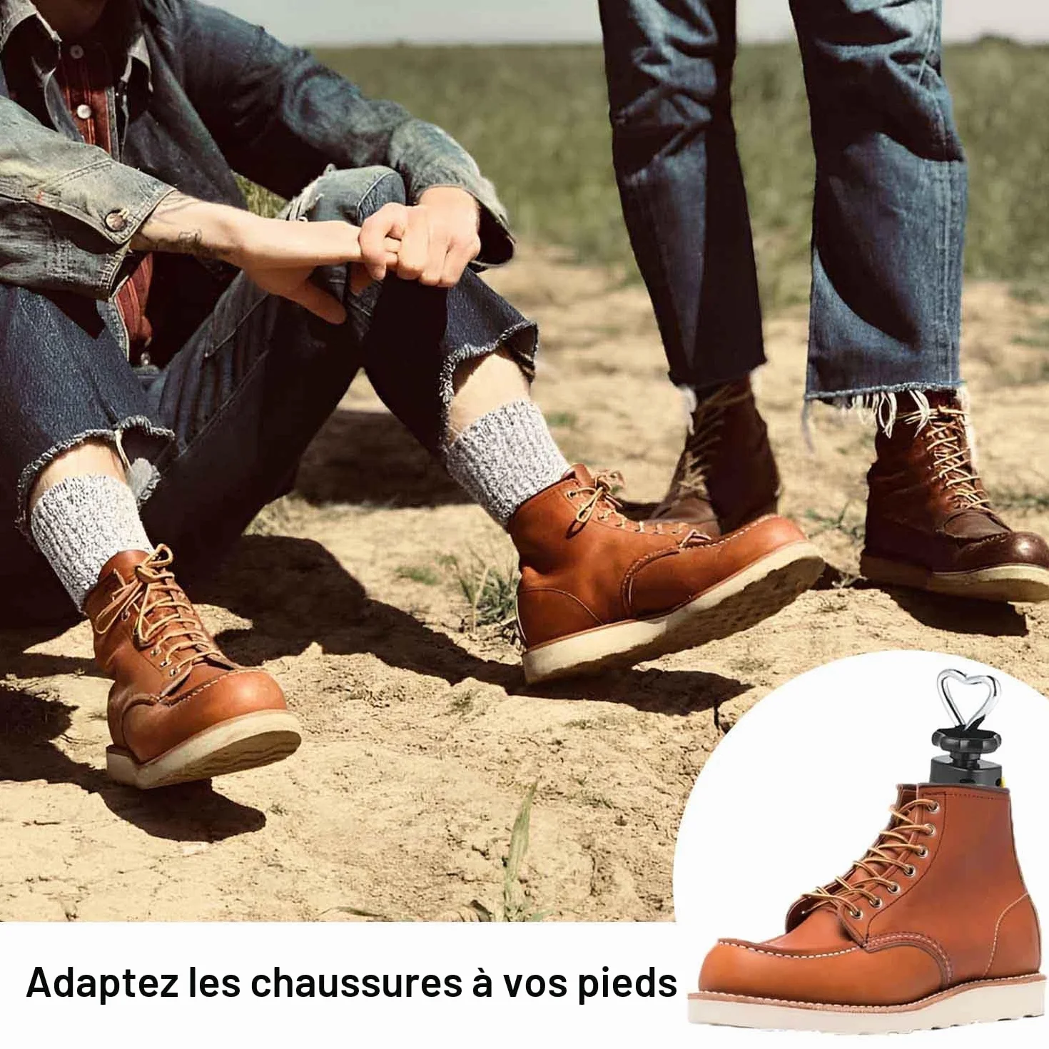 Embauchoirs à Chaussures Homme Femme, Agrandisseur Chaussure, Paquet de 1