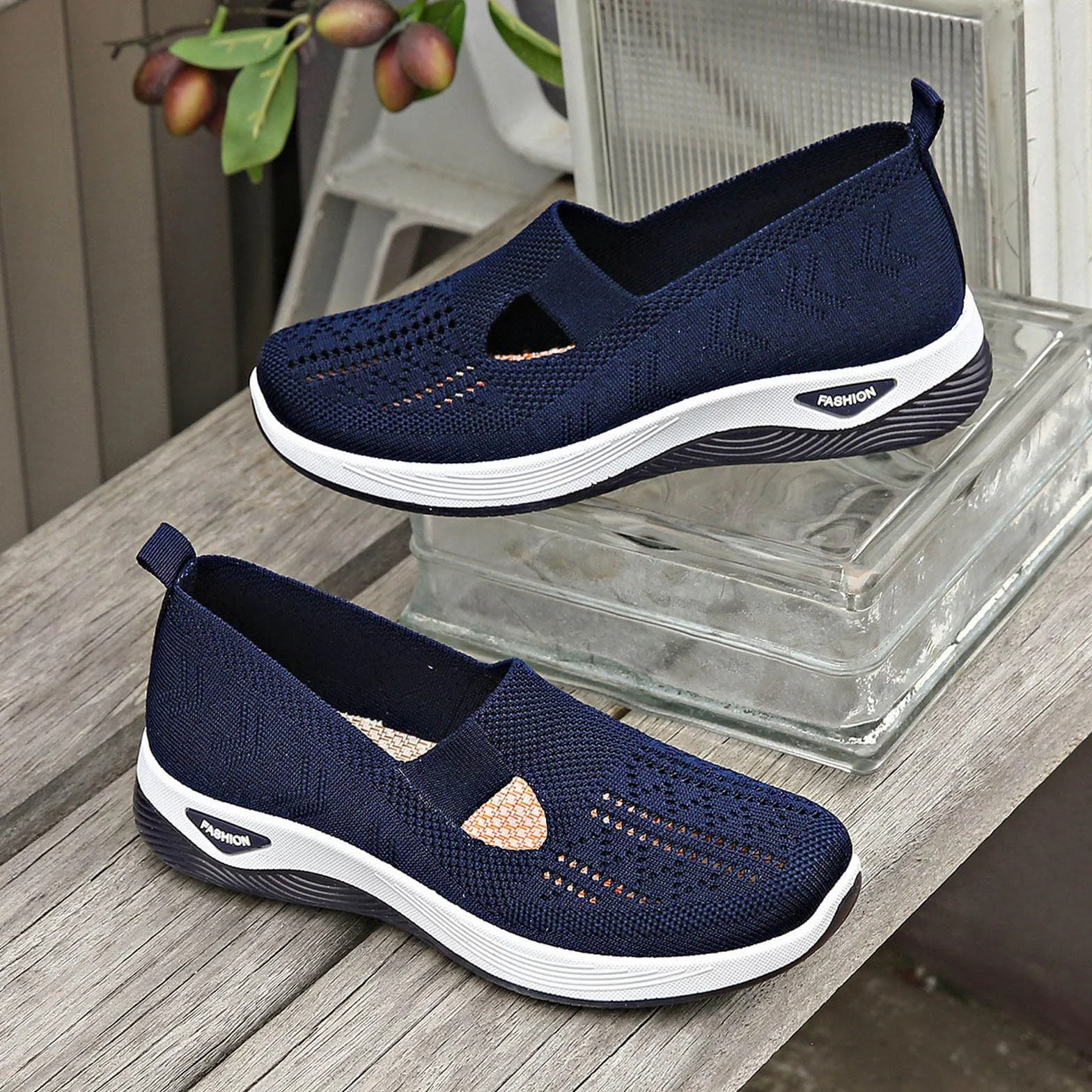 Chaussures Orthopédiques Femme Confortables Été Plateforme Semelle Antidérapante Basket Léger Respirant