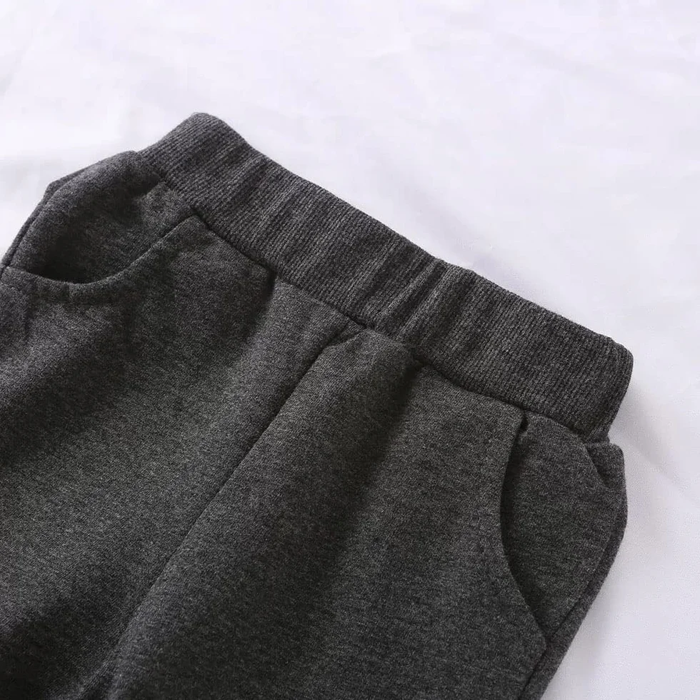 FedMois Ensemble Bébé Garçon 2 Pièces Sweat Pantalon Survêtement Sport Manches Longues 1-6 Ans