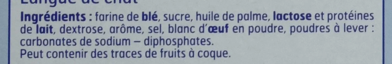 Belle France Langues de Chat 12 Paquet 200 g - Lot de 6