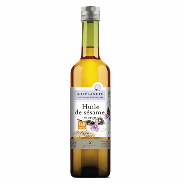 Bio Planète - Huile de sésame vierge équitable 50cl - Vendu par unité