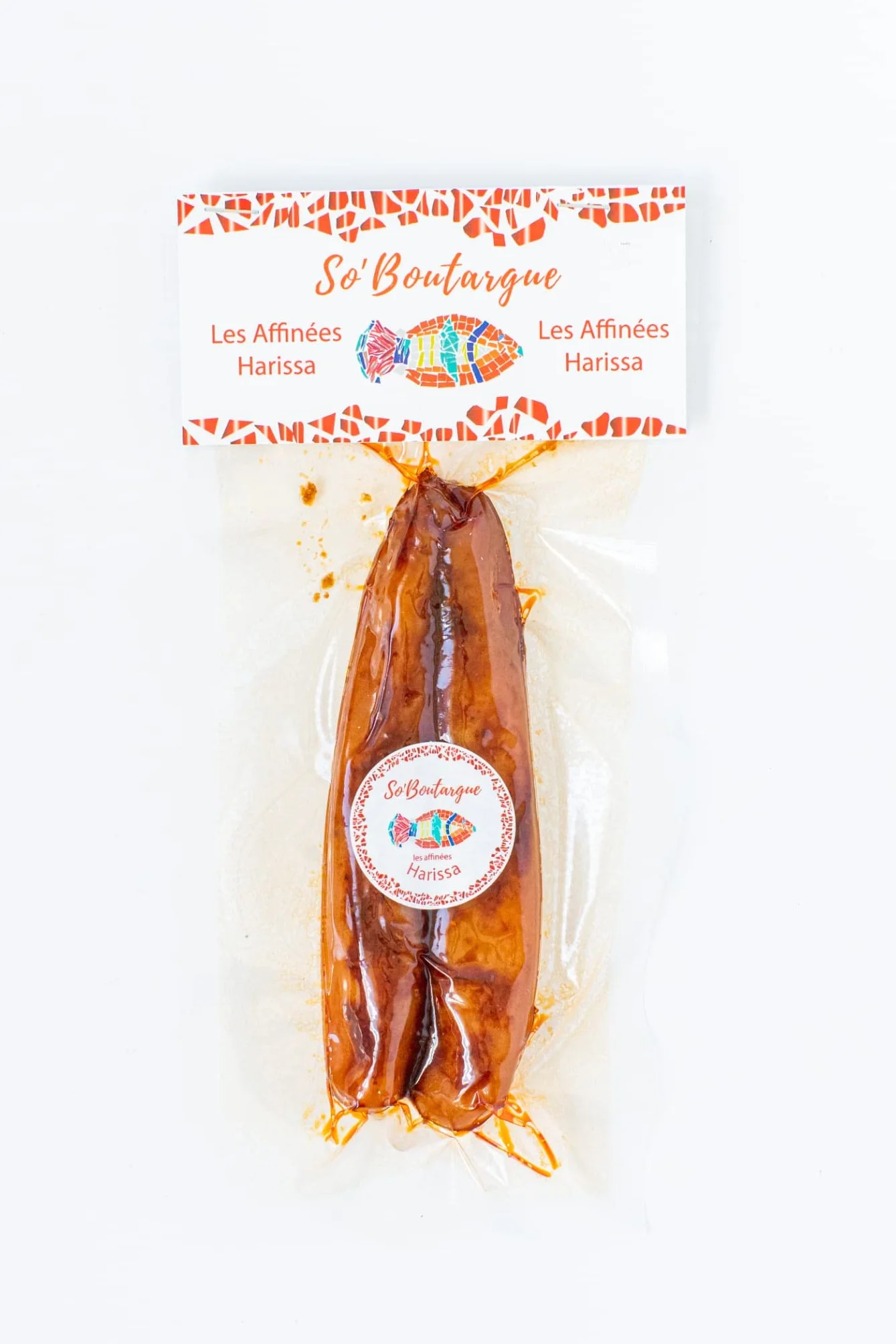So'Boutargue Harissa épicée, Boutargue, Expérience gastronomique française, Kosher, 150-200 g