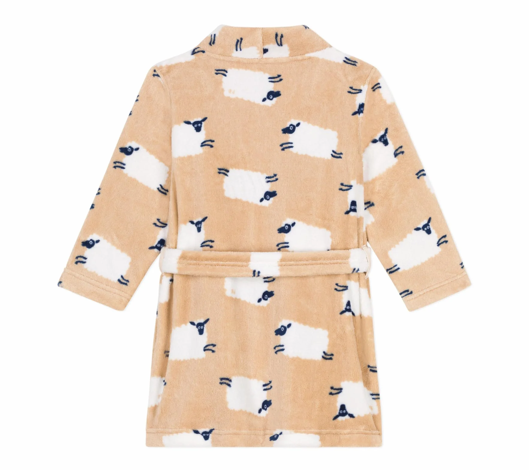 Petit Bateau Robe De Chambre Manches Longues Garçon