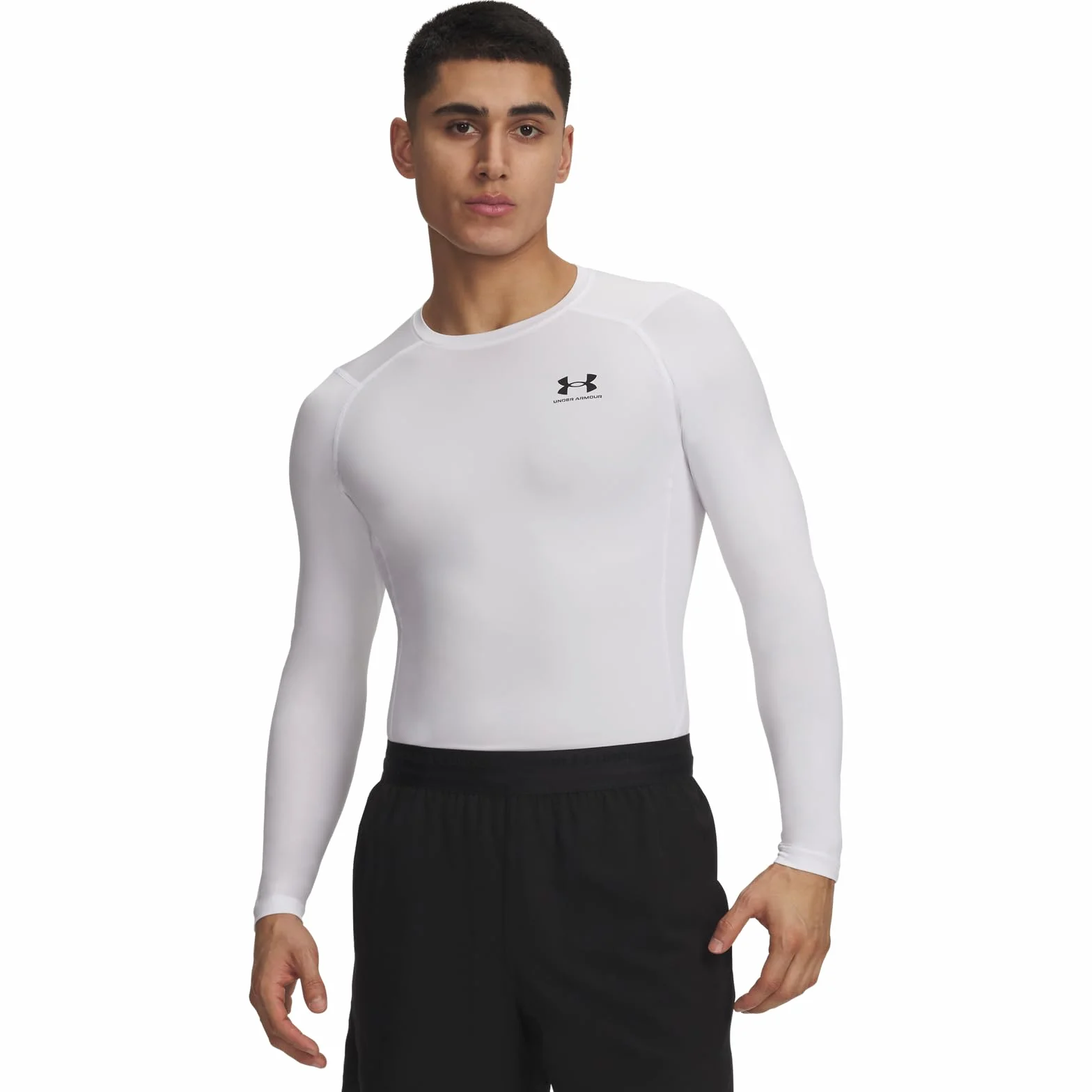 Under Armour UA HG Armour Comp Ls T-Shirt Anti-Odeur Homme Lot de 1