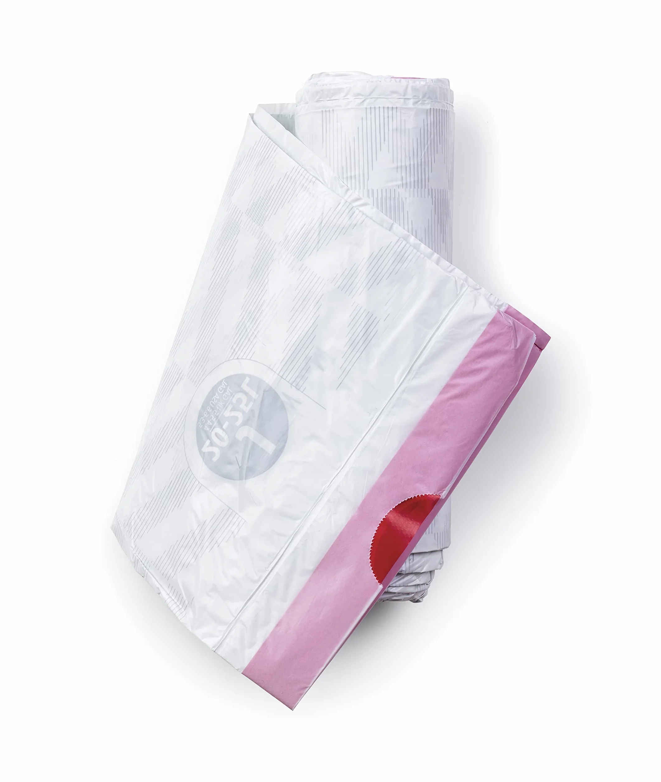 Brabantia Sacs Poubelle PerfectFit Multipack (Code J - 20L / 25L), Ultra Résistant, Poignées Coulissantes, 6 rouleaux (120 Sacs)