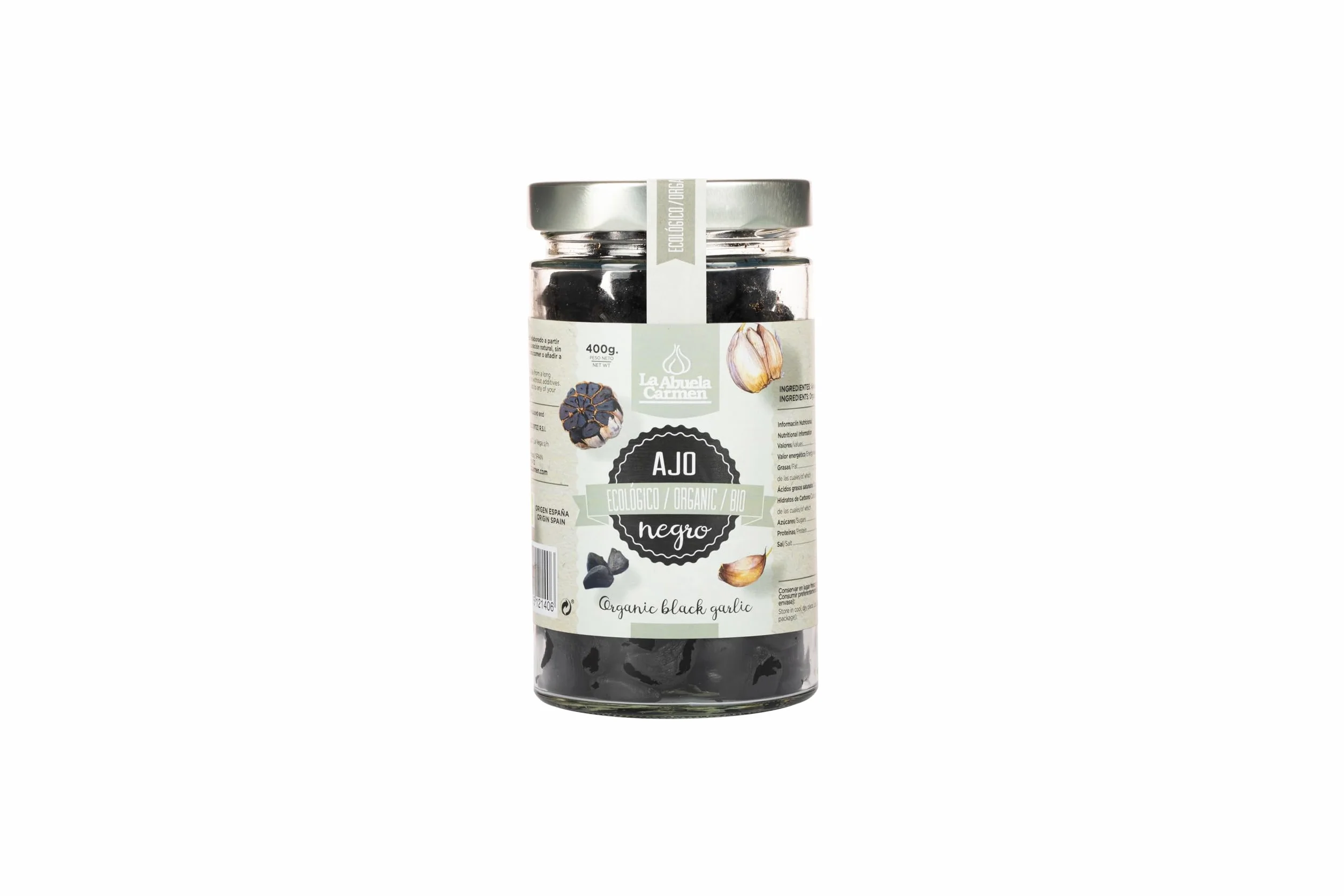 La Abuela Carmen Ail noir écologique 400 g | 400 g