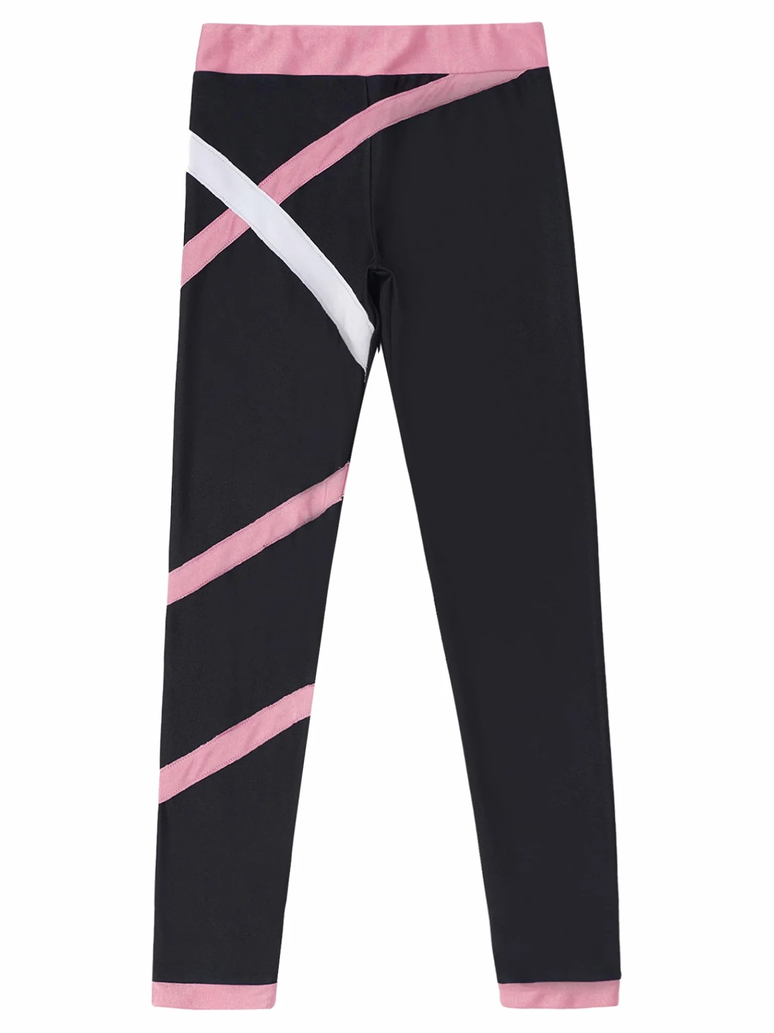Leggings Sport Enfant Fille Pantalon Danse Gymnastique Patinage Fitness Yoga Running